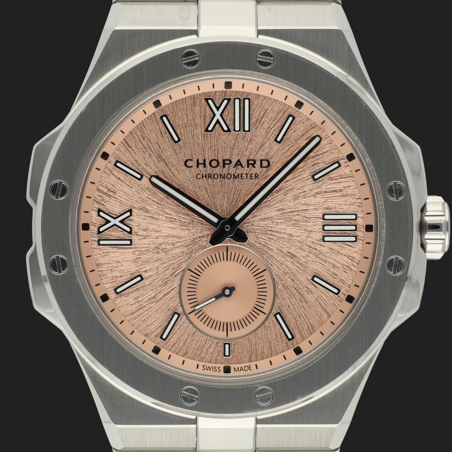 Chopard Alpine Eagle 298623-3001 (2025) - Pink dial 41 mm Steel case (2/8)