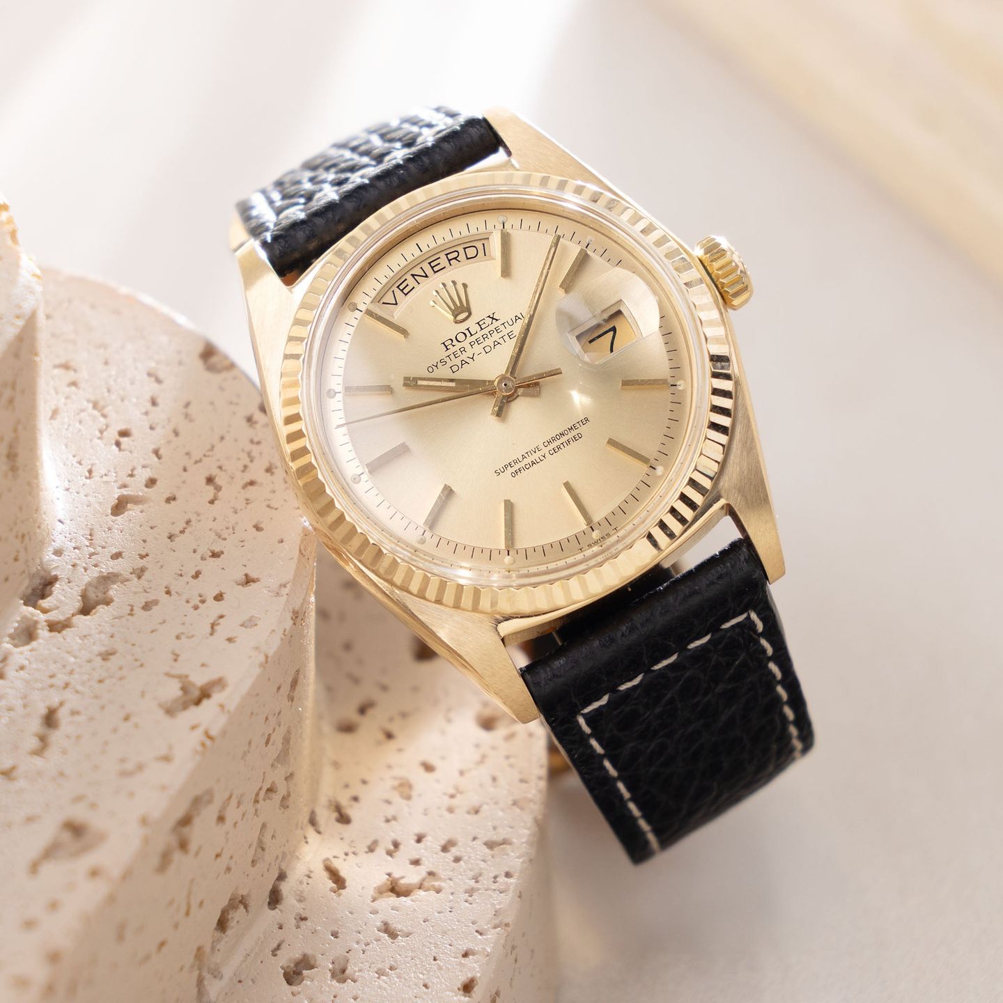 Rolex Day-Date 1803 (1974) - 36mm Geelgoud (1/8)