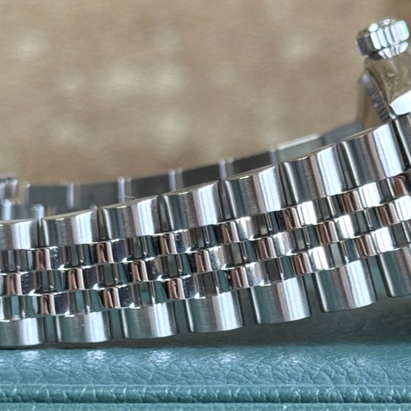 Rolex Datejust 31 78274 (2000) - Pink dial 31 mm Steel case (4/8)