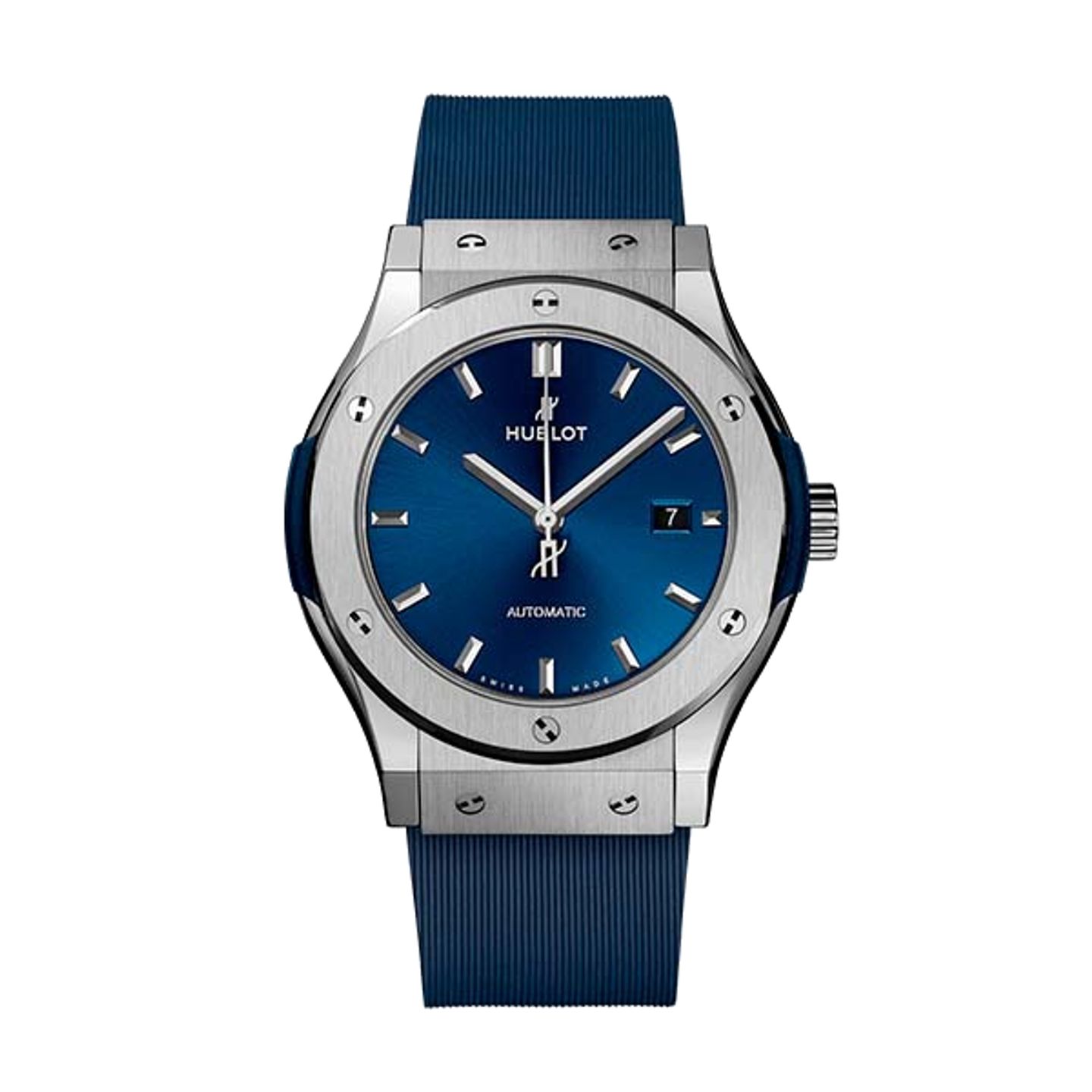 Hublot Classic Fusion Blue 542.NX.7170.RX (2026) - Blue dial 42 mm Titanium case (1/1)