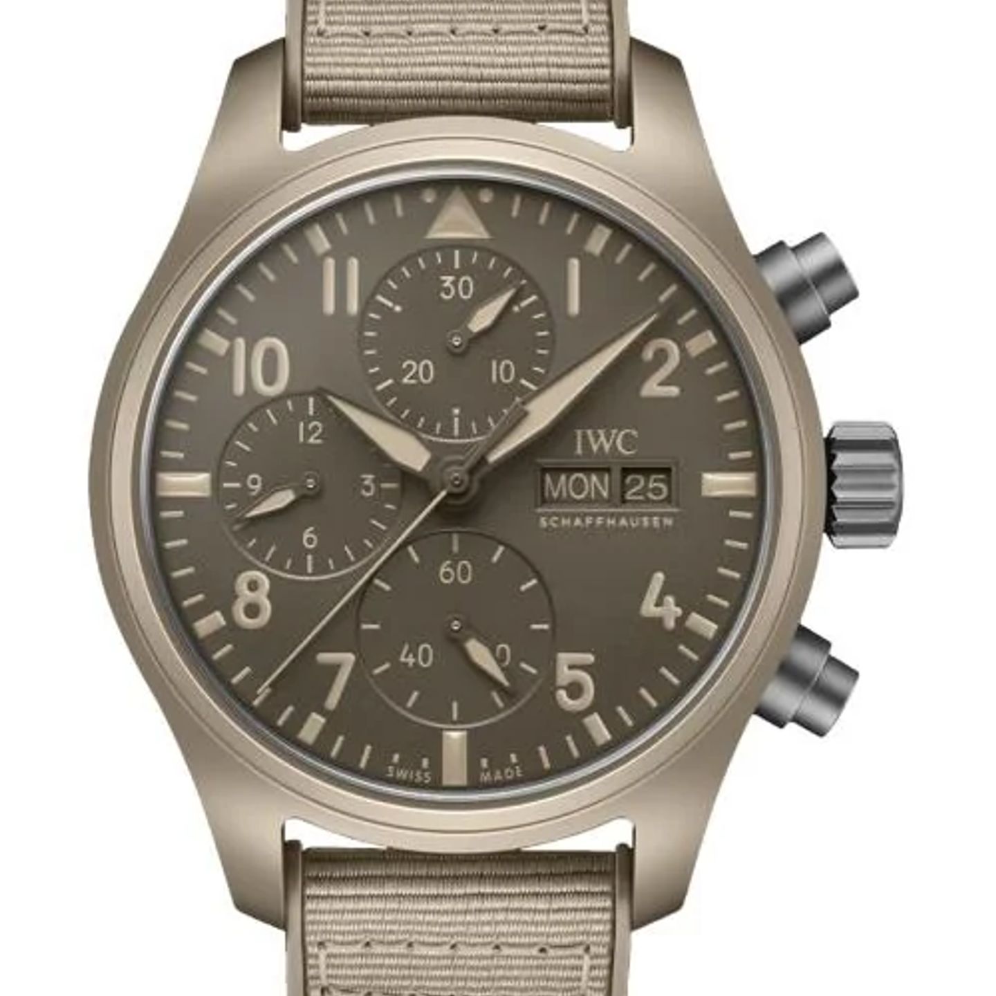 IWC Pilot Chronograph Top Gun IW389402 (2026) - Brown dial 42 mm Ceramic case (1/1)