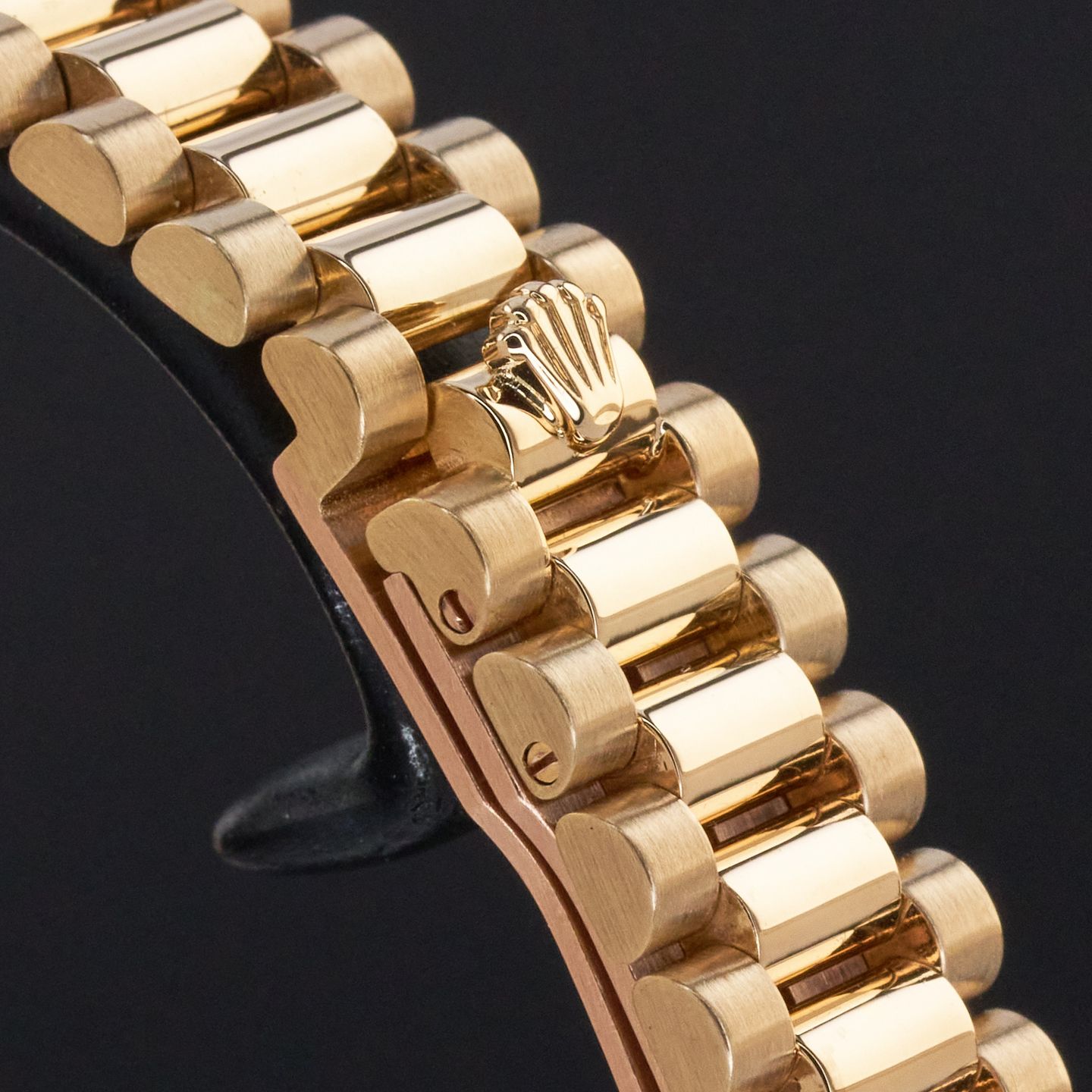 Rolex Lady-Datejust 69258 (1989) - Blue dial 26 mm Yellow Gold case (8/8)