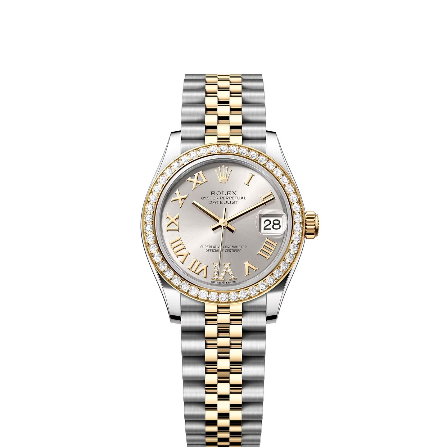 Rolex Datejust 31 278383RBR (2024) - Zilver wijzerplaat 31mm Staal (1/1)