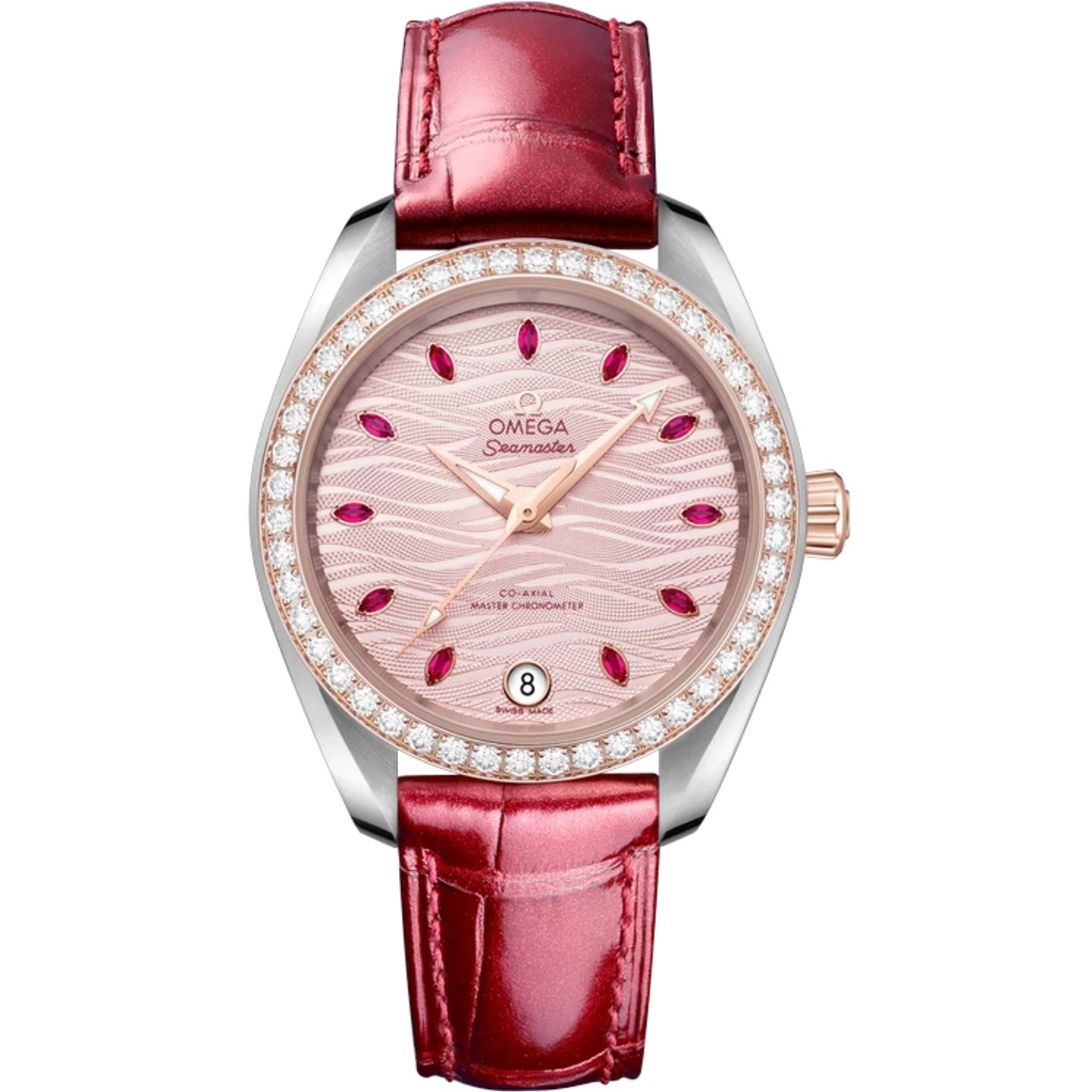 Omega Seamaster Aqua Terra 220.28.34.20.60.001 (2025) - Pink dial 34 mm Steel case (1/1)