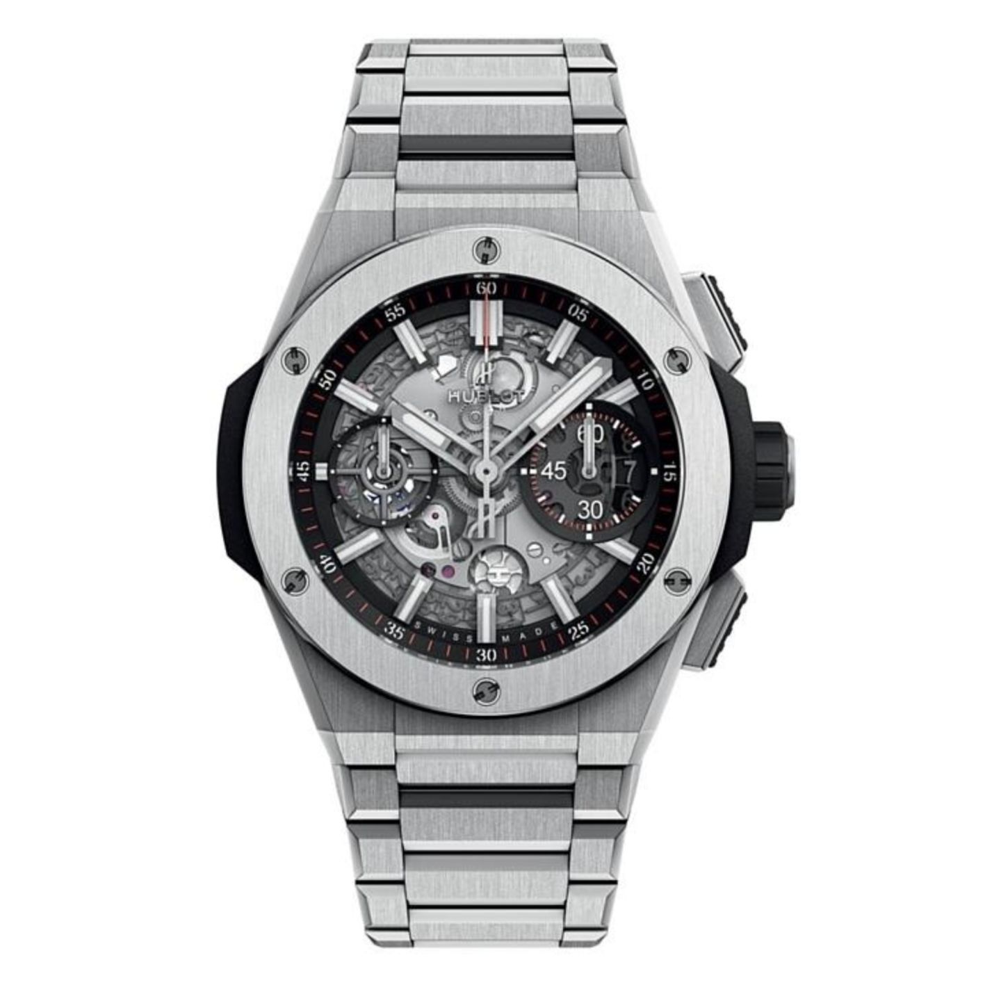 Hublot Big Bang 451.NX.1170.NX (2023) - Transparent dial 42 mm Titanium case (1/1)