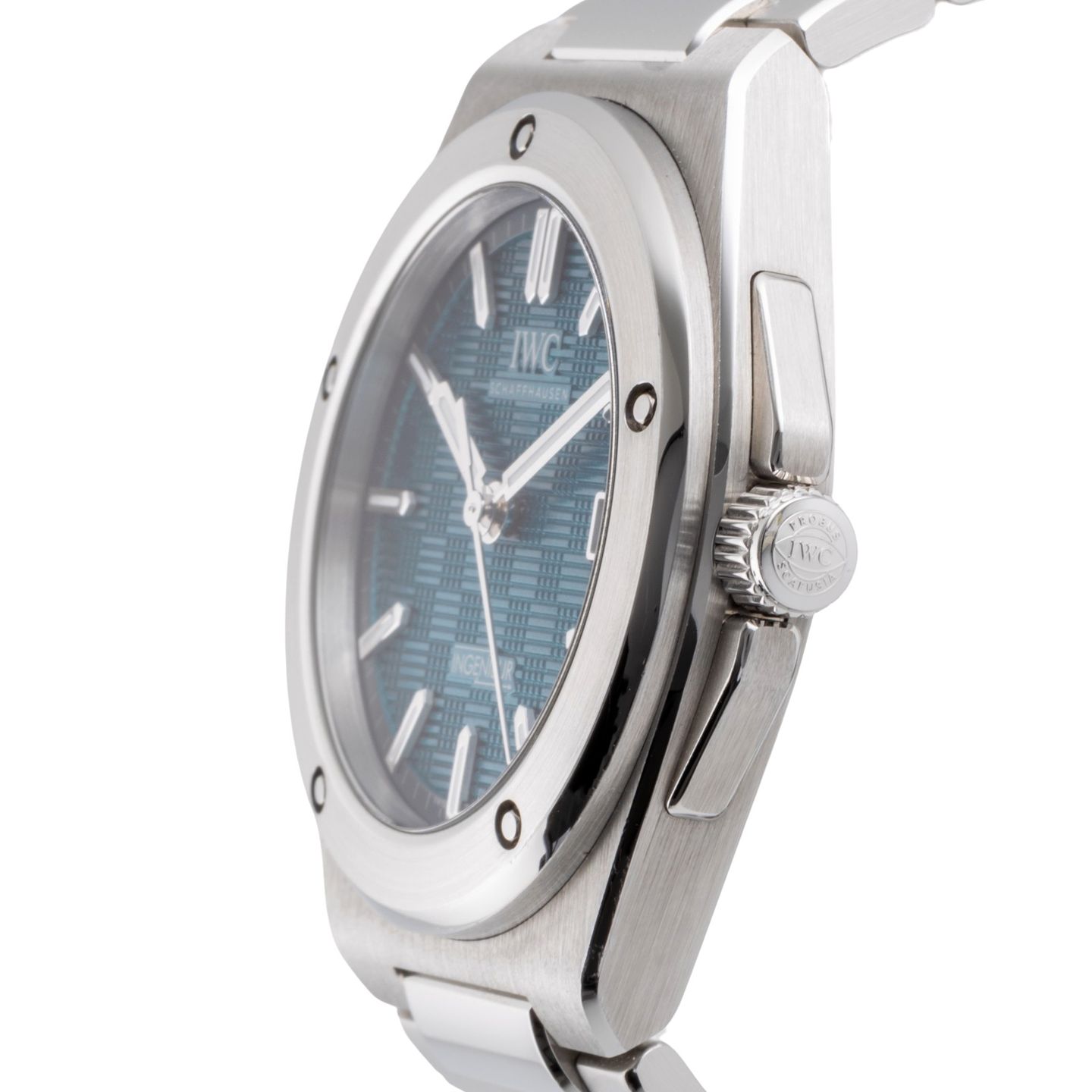 IWC Ingenieur Automatic IW328903 (Onbekend (willekeurig serienummer)) - Blauw wijzerplaat 40mm Staal (6/8)