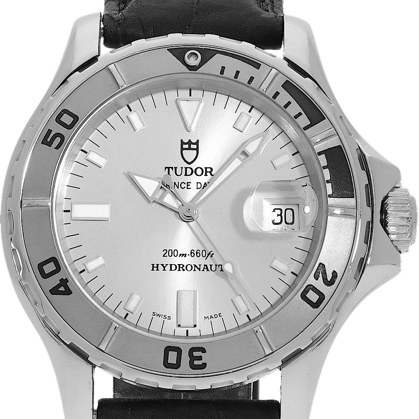 Tudor Hydronaut 89190 (Onbekend (willekeurig serienummer)) - Zilver wijzerplaat 40mm Staal (1/5)