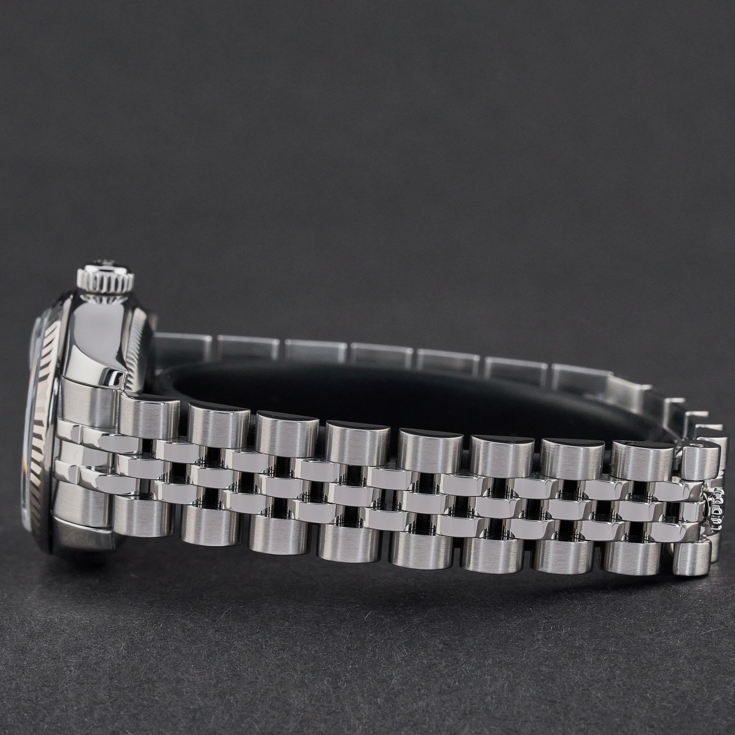 Rolex Lady-Datejust 179174 (2014) - Black dial 26 mm Steel case (5/8)