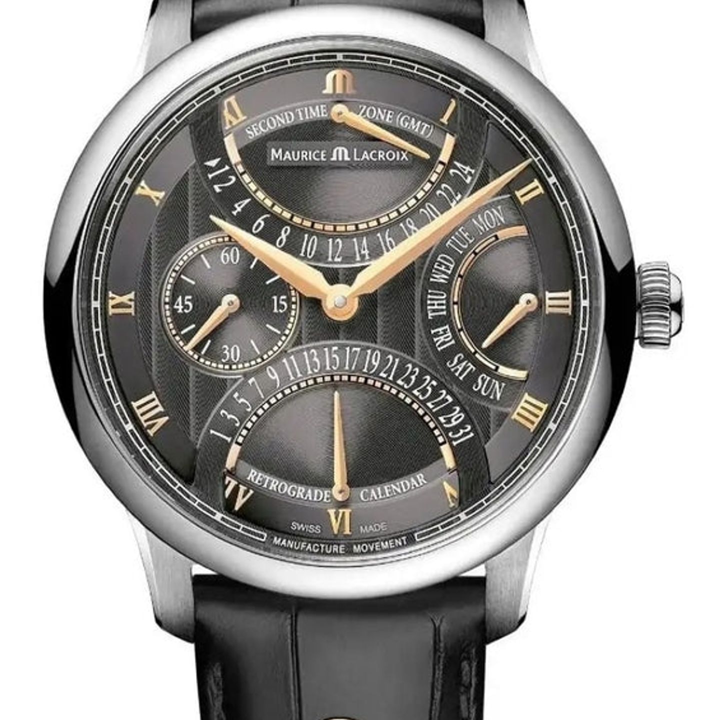 Maurice Lacroix Masterpiece MP6538-SS001-310-1 (2026) - White dial 43 mm Steel case (1/1)
