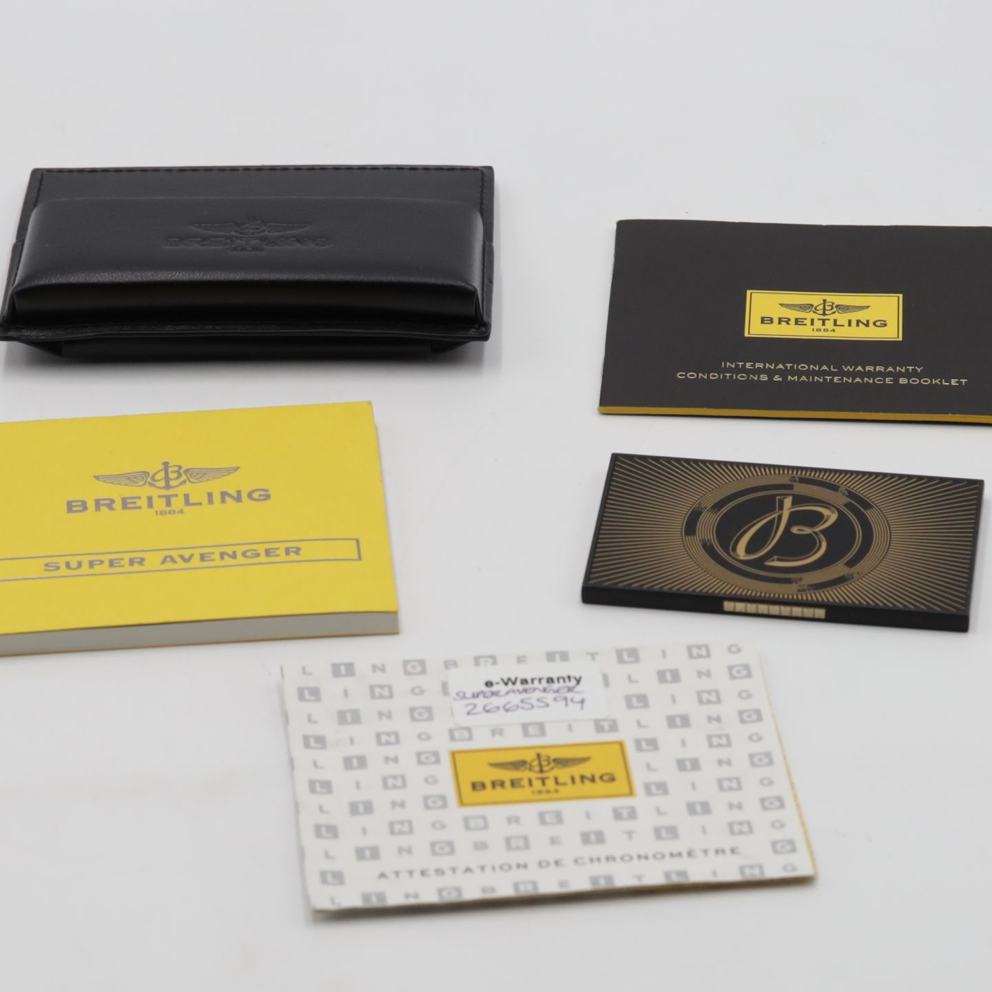 Breitling Super Avenger A1337011/B907 (Unknown (random serial)) - Black dial 49 mm Steel case (5/8)