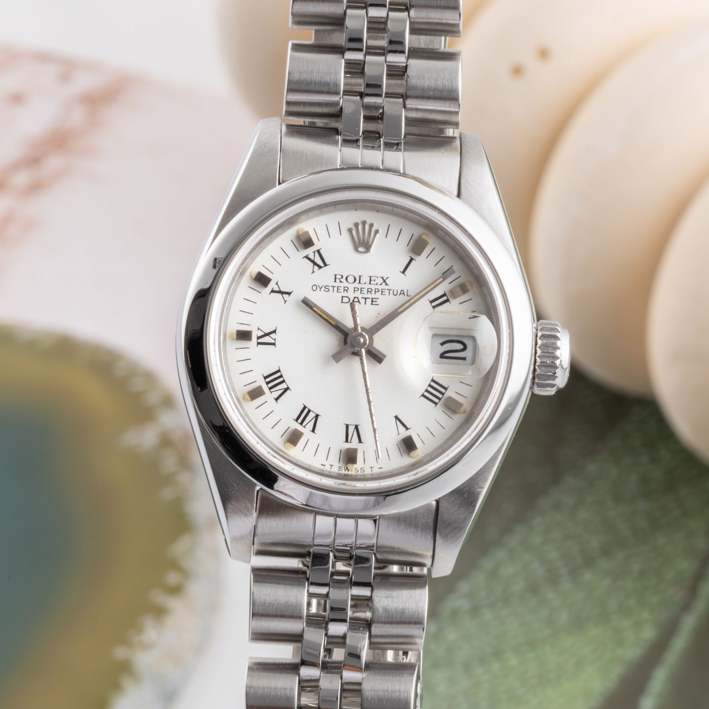 Rolex Oyster Perpetual Lady Date 69160 - (3/8)