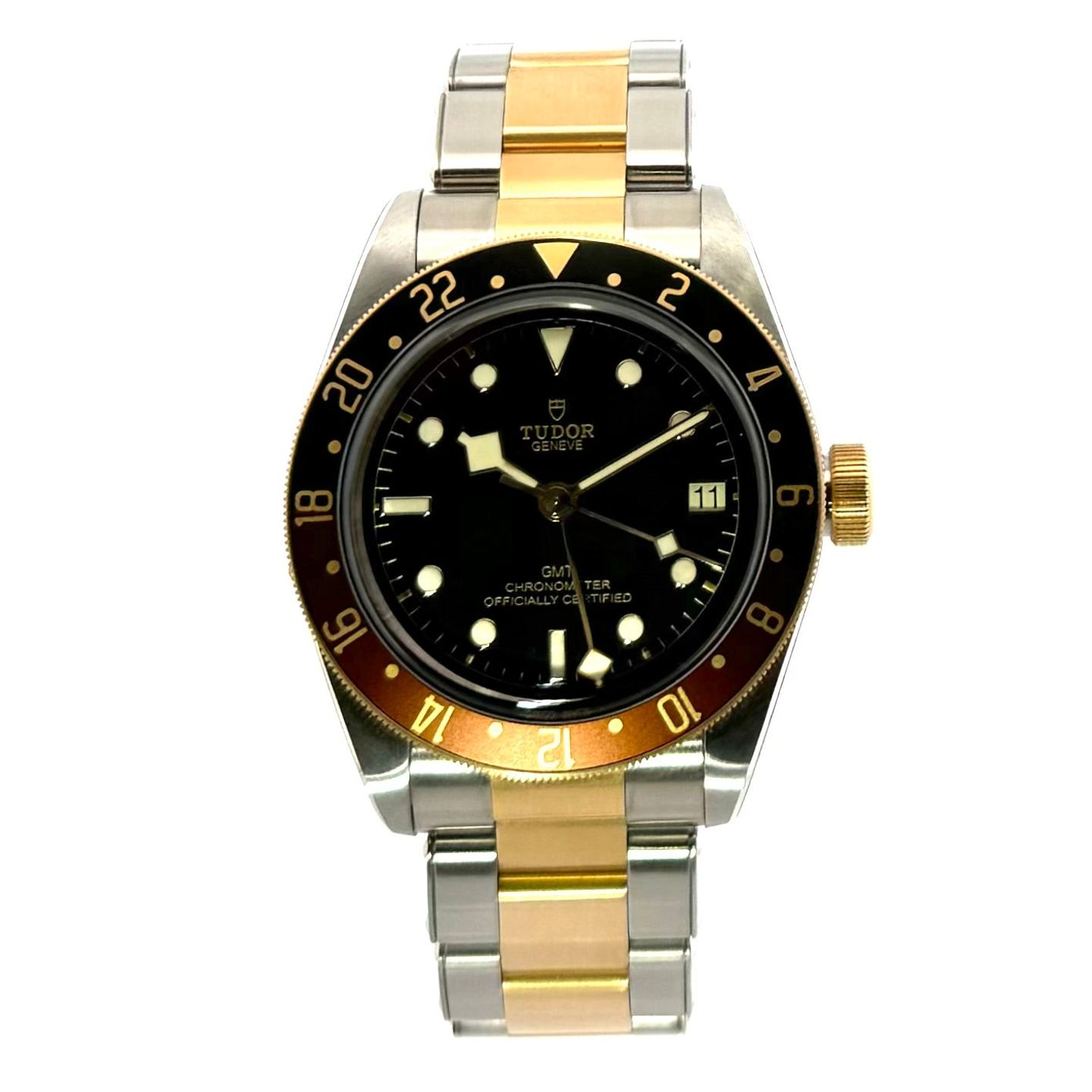 Tudor Black Bay GMT 79833MN (2024) - Zwart wijzerplaat 41mm Staal (1/7)