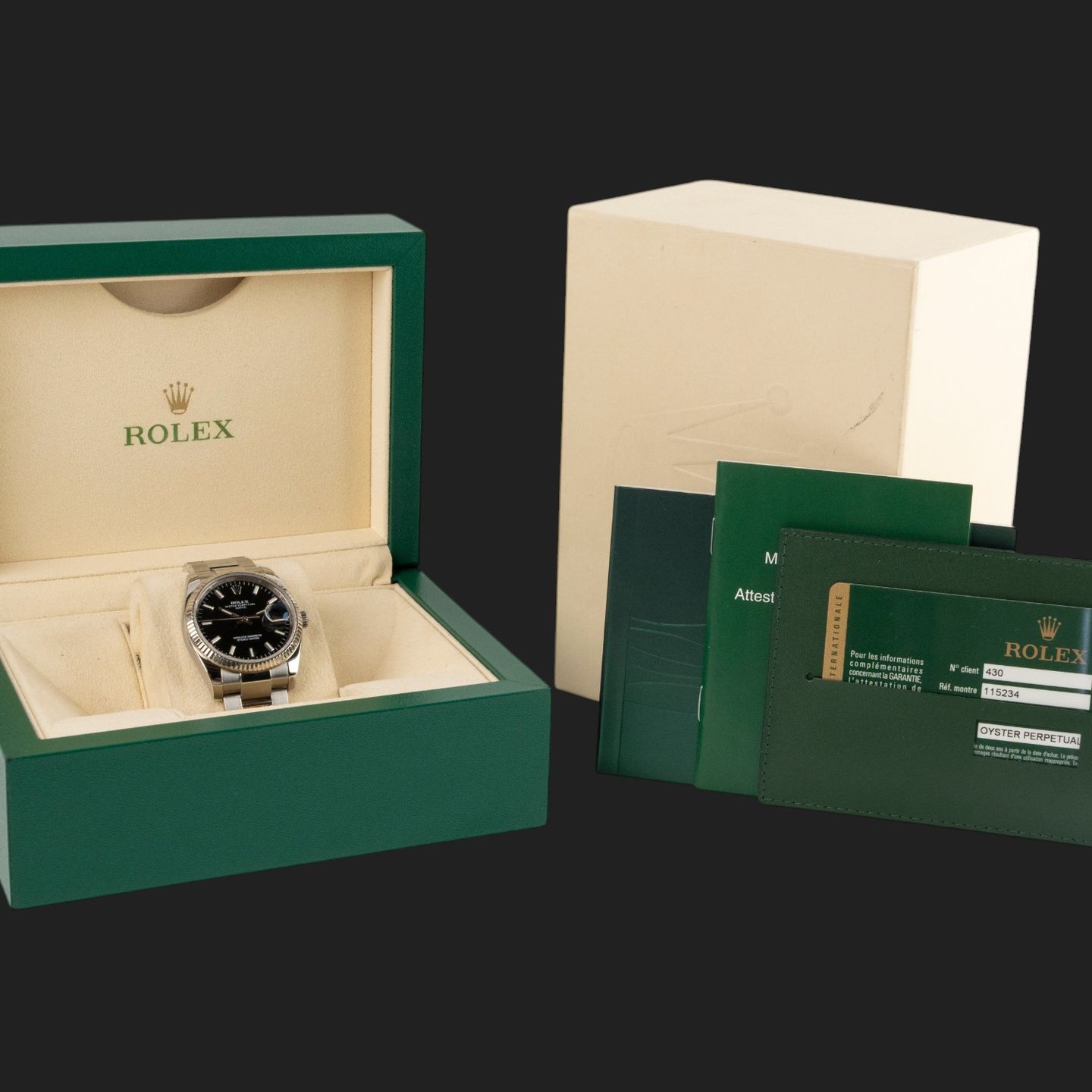Rolex Oyster Perpetual Date 115234 - (8/8)