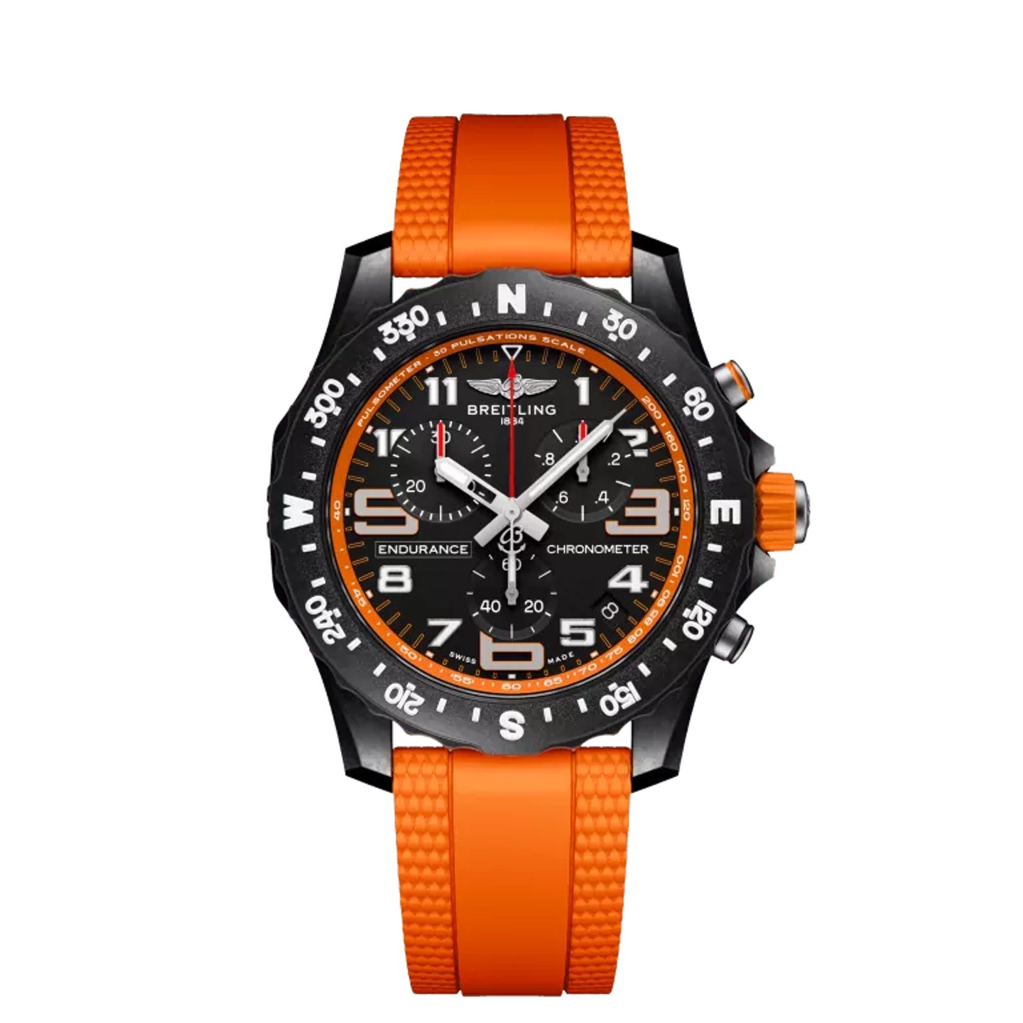 Breitling Endurance Pro X82310A51B1S2 (2024) - Zwart wijzerplaat 45mm Plastic (1/1)