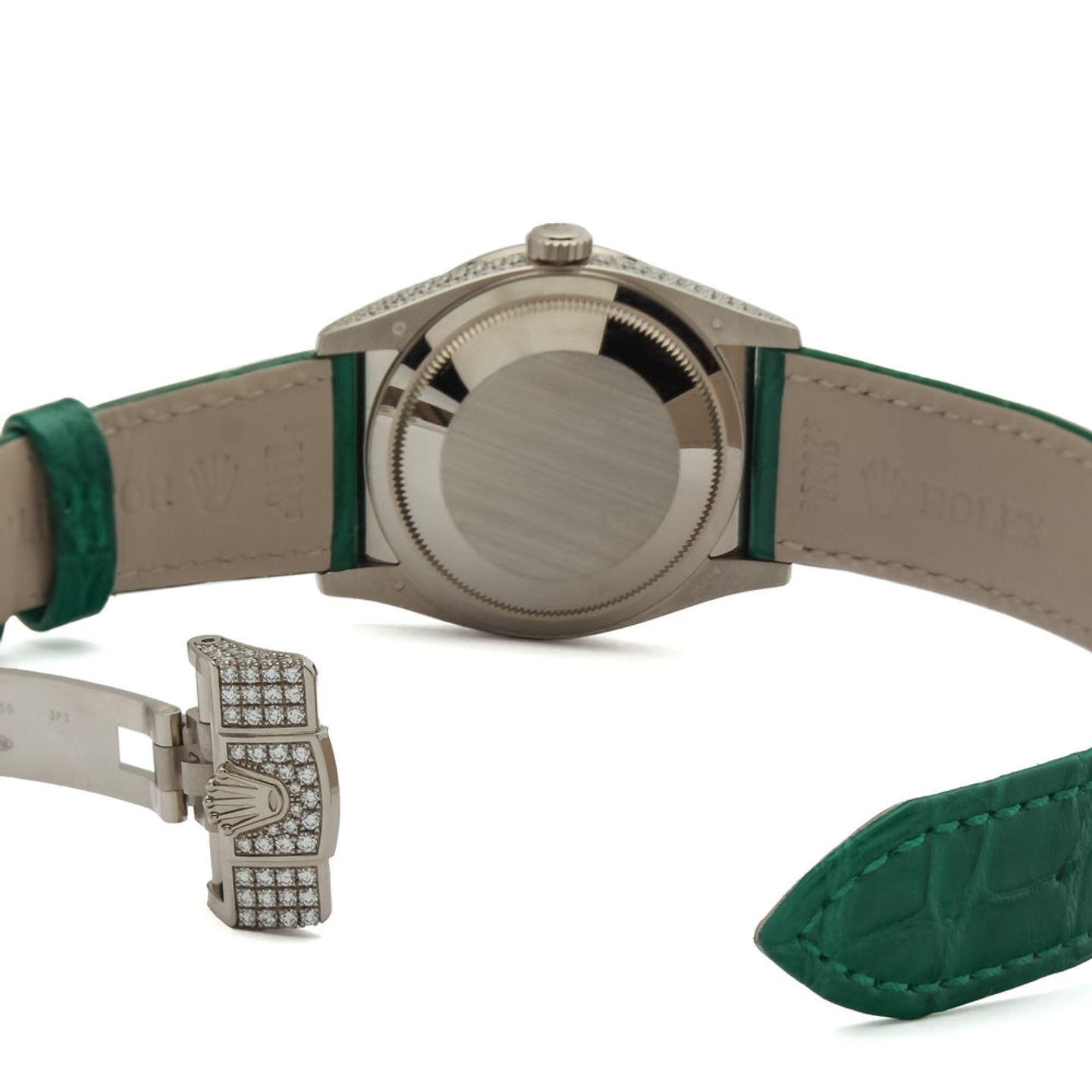 Rolex Day-Date 36 128459TBR (2024) - Groen wijzerplaat 36mm Witgoud (5/6)