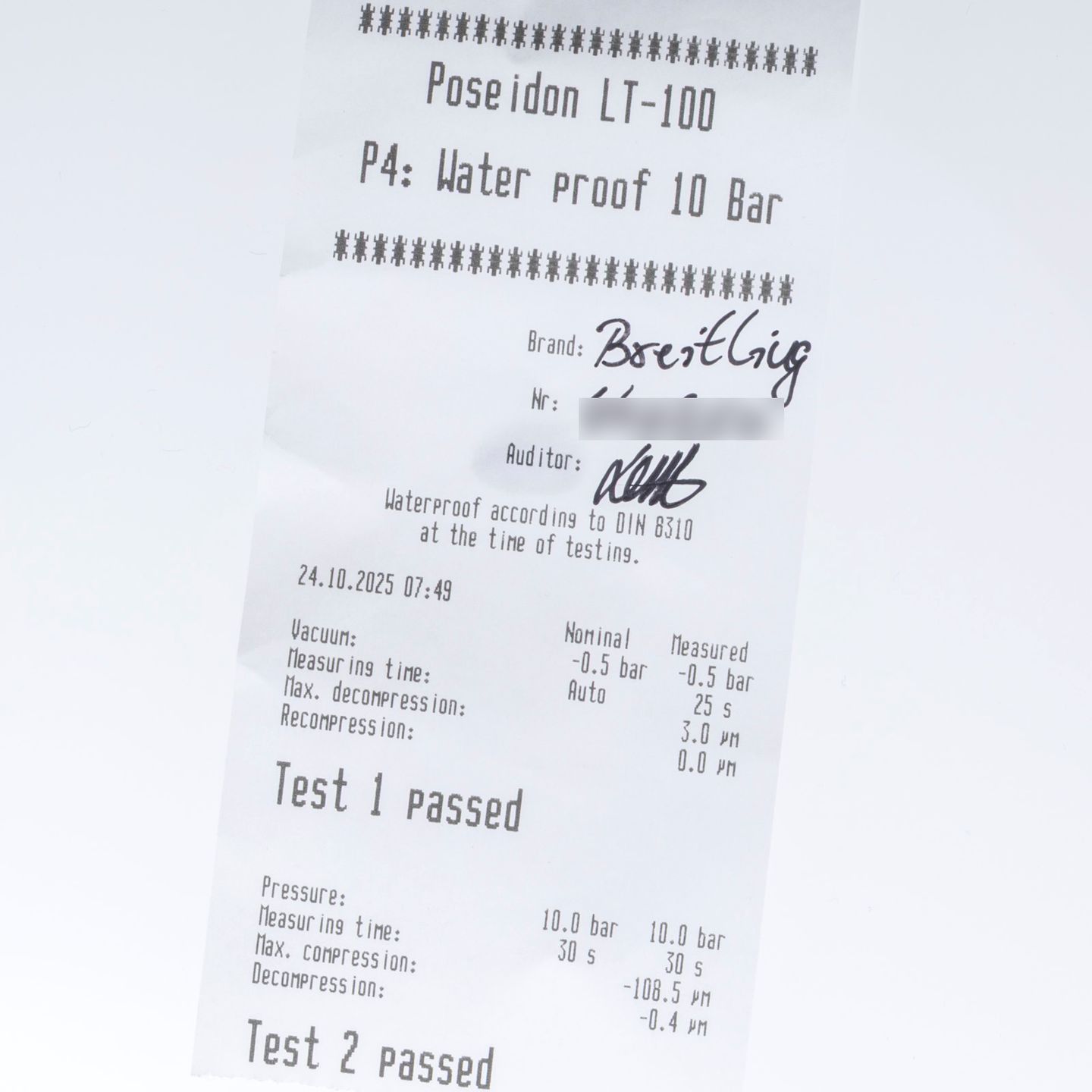 Breitling Crosswind Chronograph B13355 (2001) - White dial 43 mm Steel case (5/8)