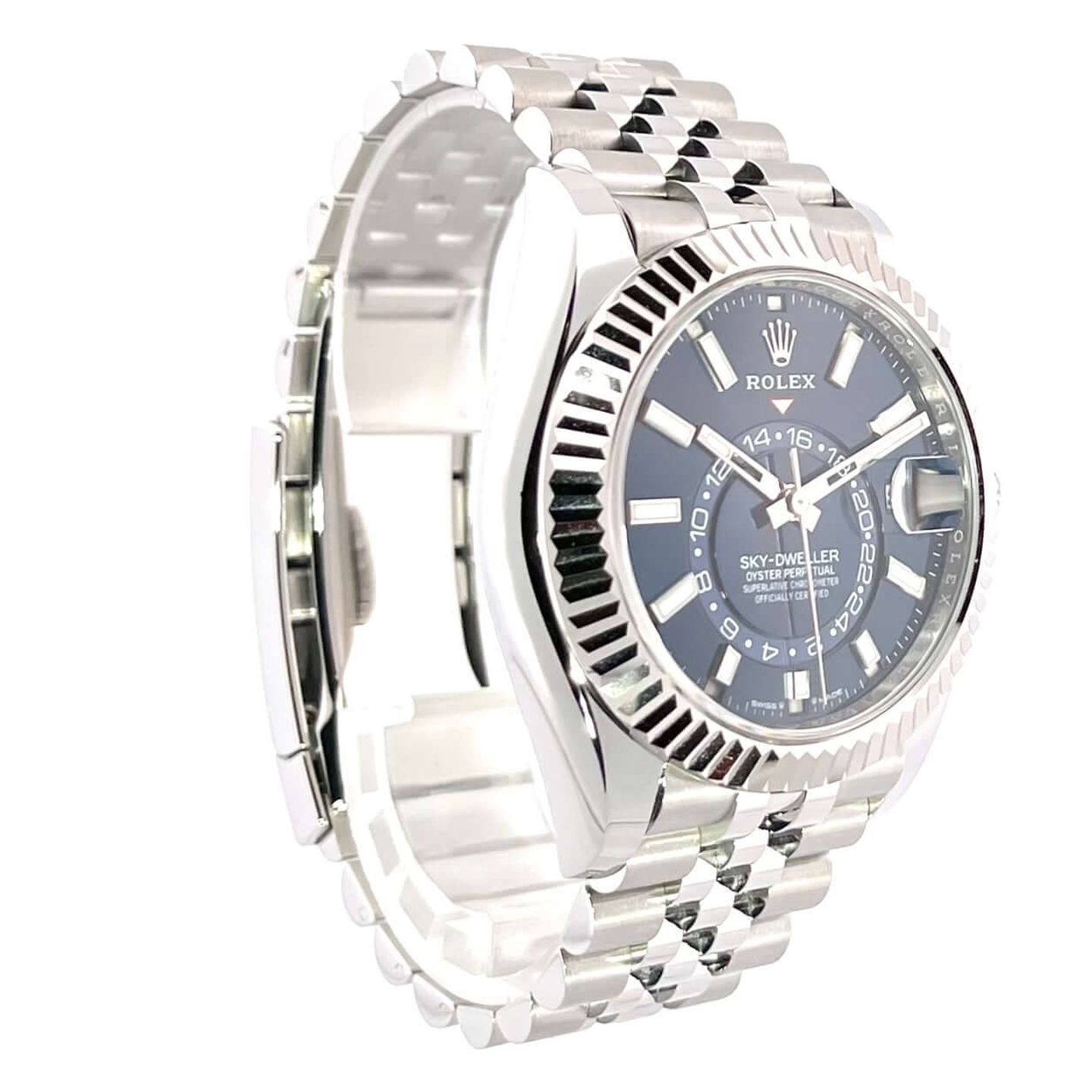 Rolex Sky-Dweller 336934 (2025) - Blauw wijzerplaat 42mm Goud/Staal (4/8)