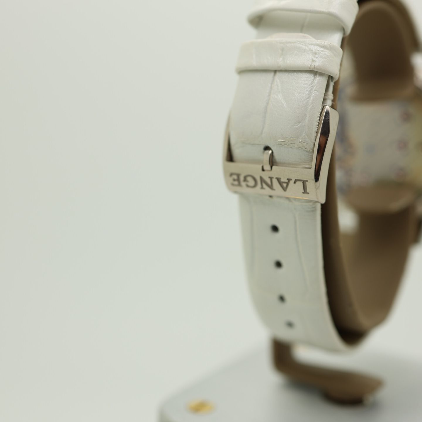 A. Lange & Söhne Little Lange 1 182.086 (2023) - Blauw wijzerplaat 37mm Witgoud (6/8)