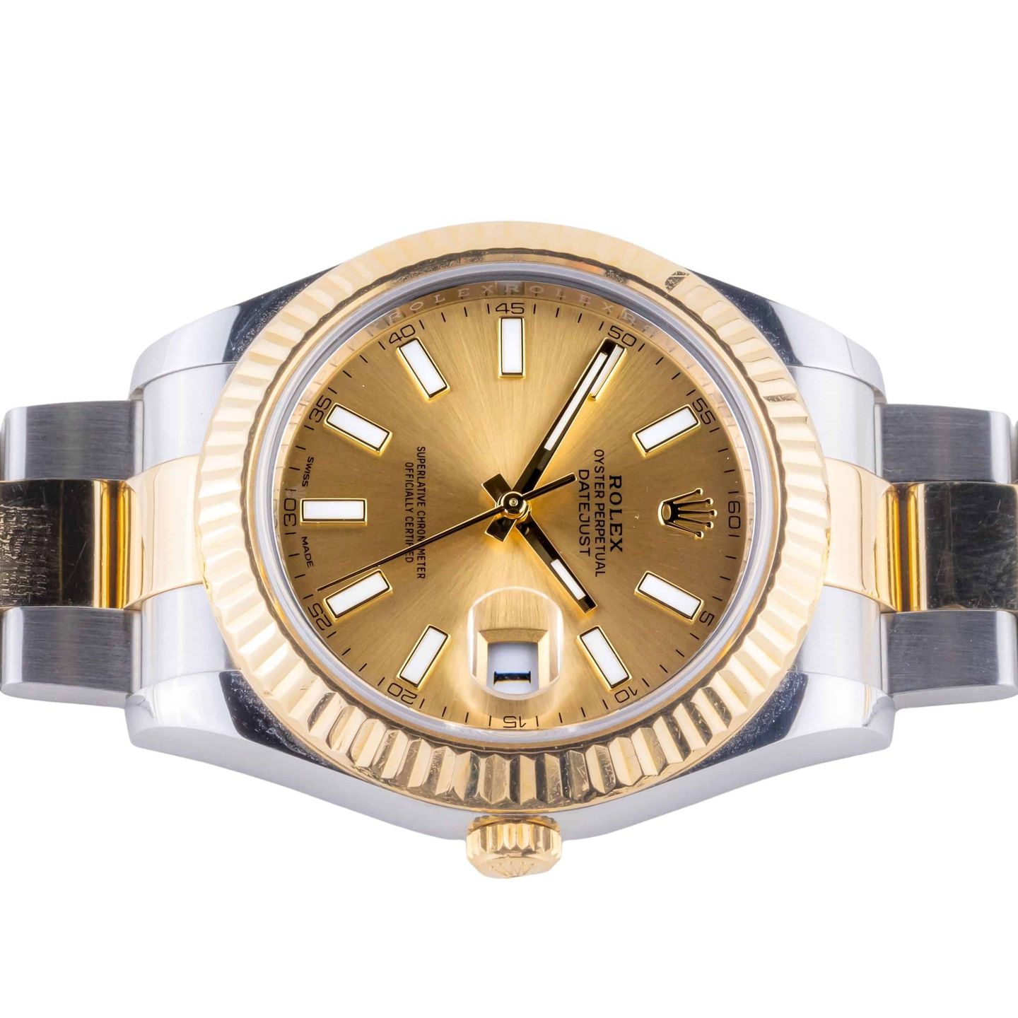 Rolex Datejust II 116333 (2016) - 41mm Goud/Staal (6/8)