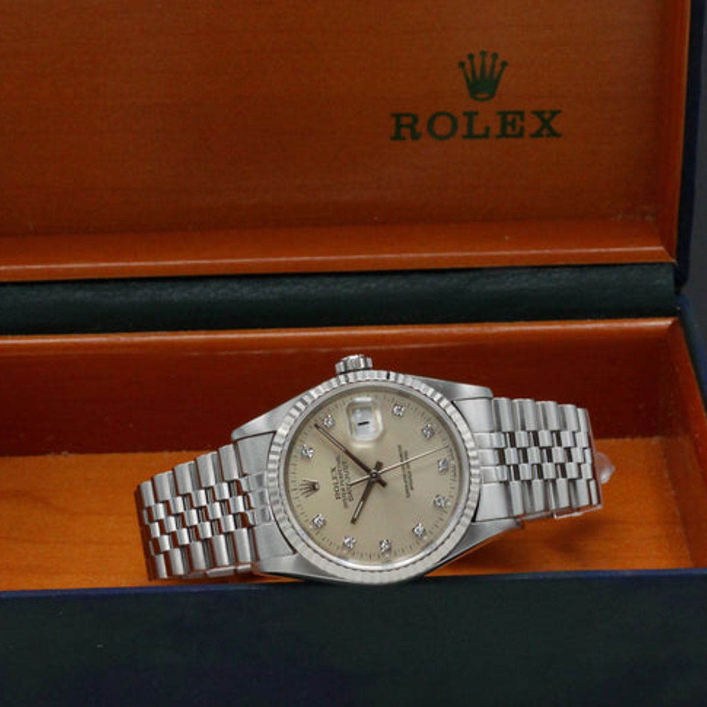 Rolex Datejust 36 16234 (1993) - Zilver wijzerplaat 36mm Staal (3/7)