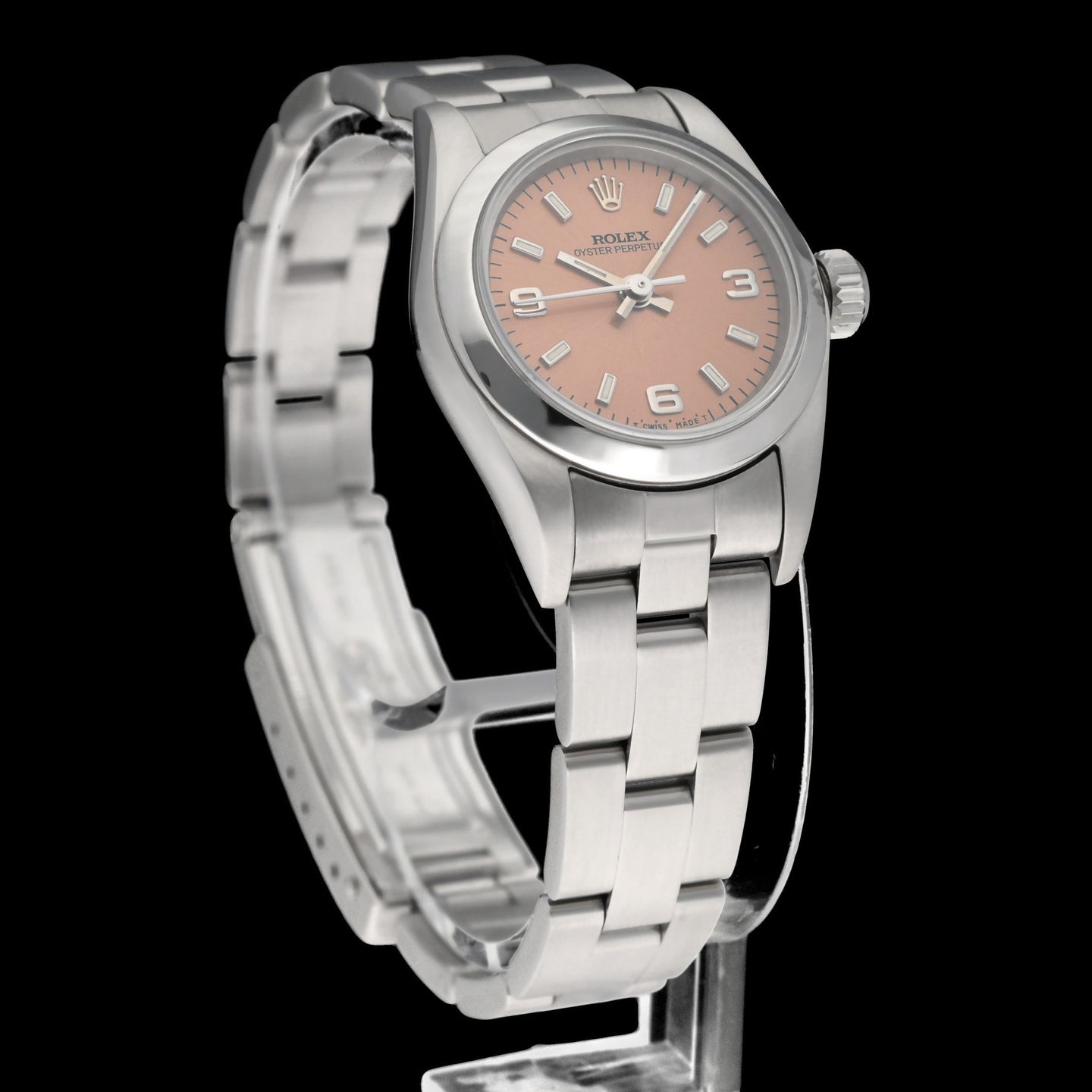 Rolex Oyster Perpetual 67180 (1997) - 26 mm Steel case (6/8)