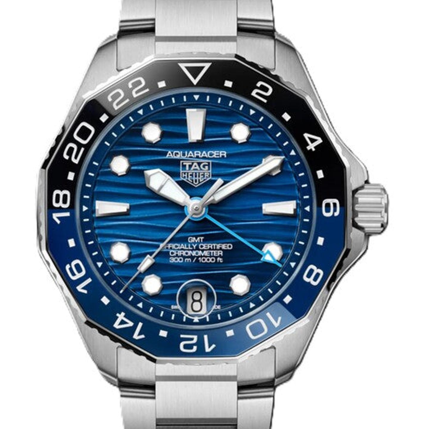 TAG Heuer Aquaracer 300M WBP5114.BA0013 (2026) - Blauw wijzerplaat 42mm Staal (2/2)