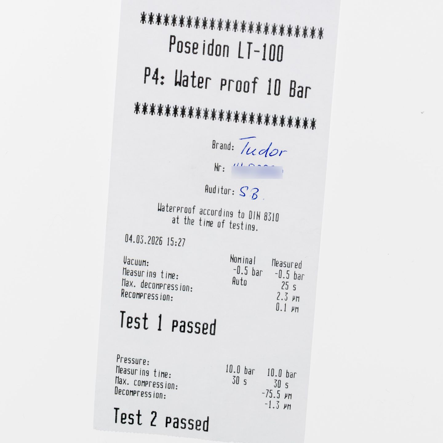 Tudor Prince Date 74000N (1998) - 34mm Staal (5/8)