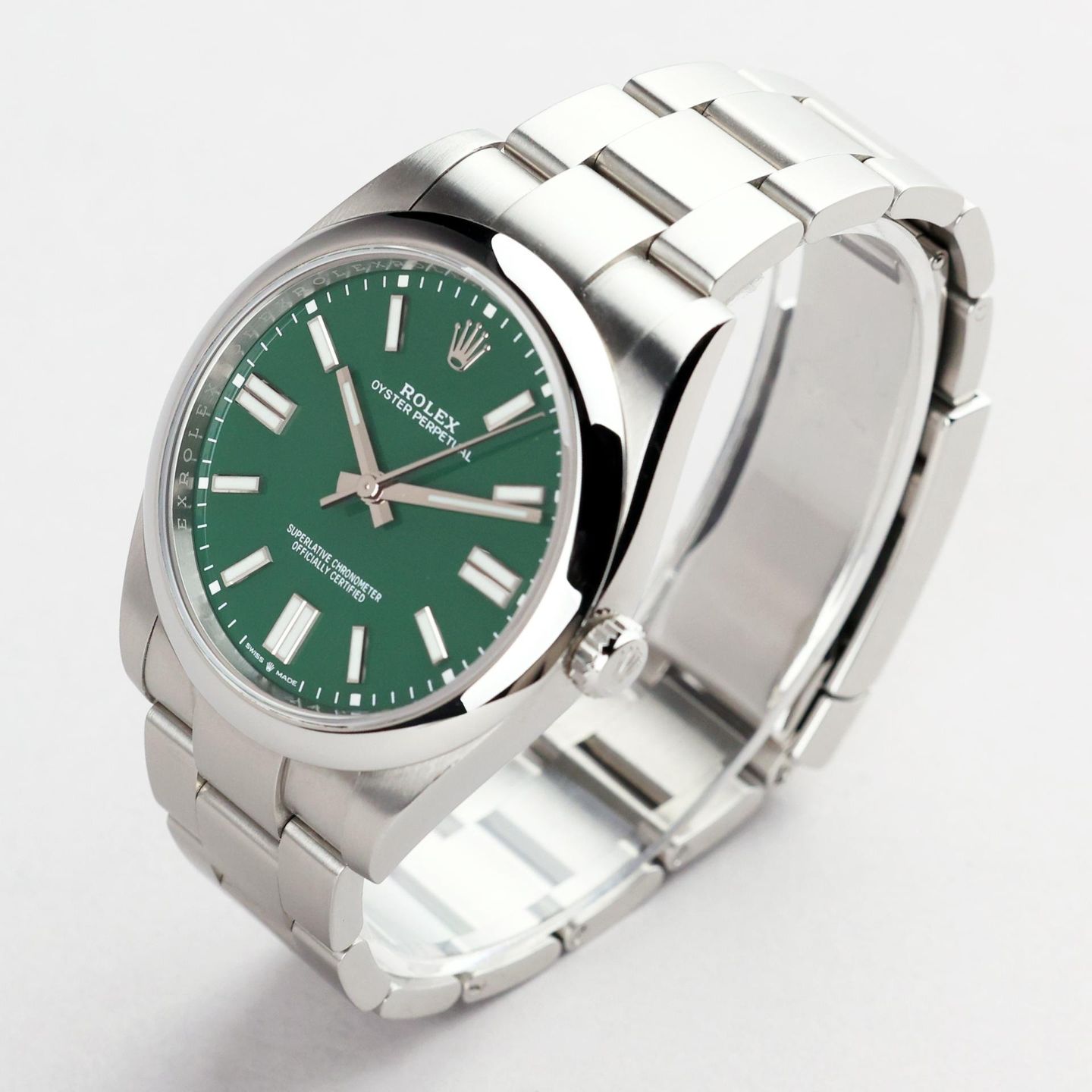 Rolex Oyster Perpetual 41 124300 (Onbekend (willekeurig serienummer)) - 41mm Staal (4/8)