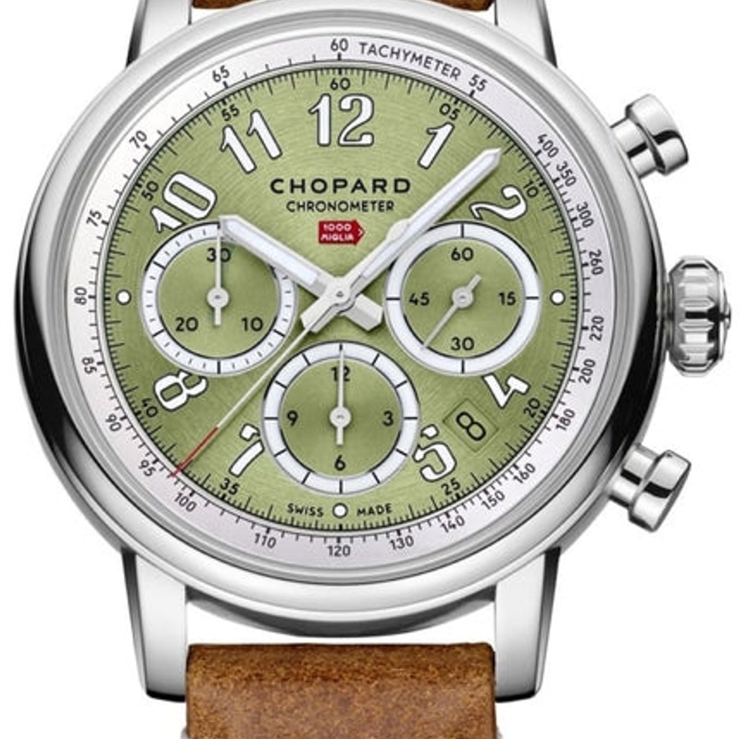 Chopard Mille Miglia 168619-3004 (2025) - Groen wijzerplaat 41mm Staal (1/1)