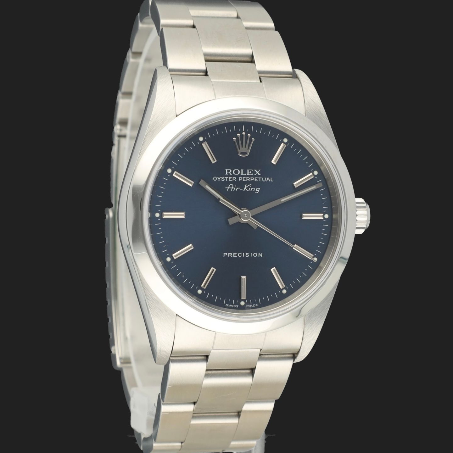Rolex Air-King 14000M (2001) - 34mm Staal (4/8)