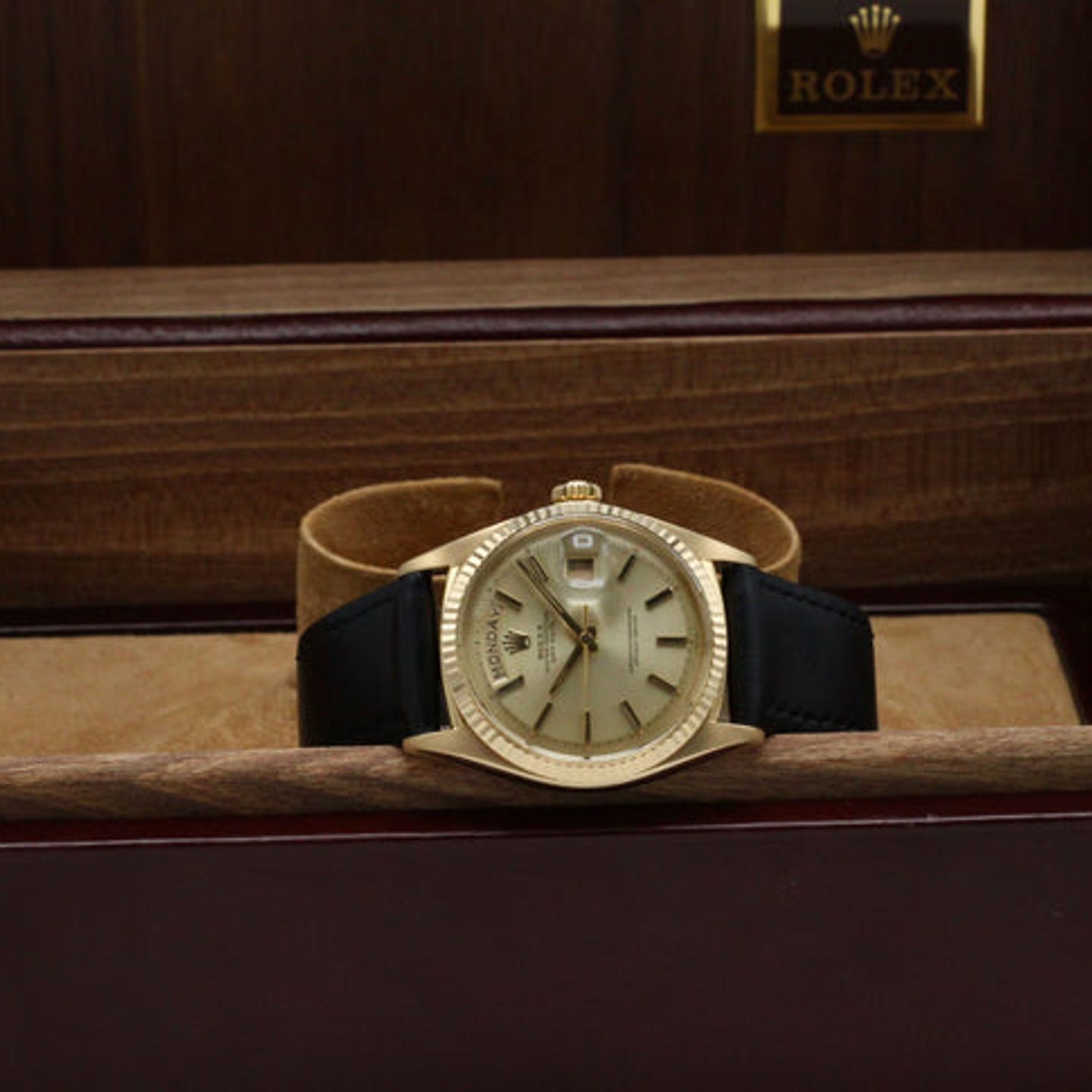 Rolex Day-Date 1803 (1965) - Gold dial 36 mm Yellow Gold case (3/7)