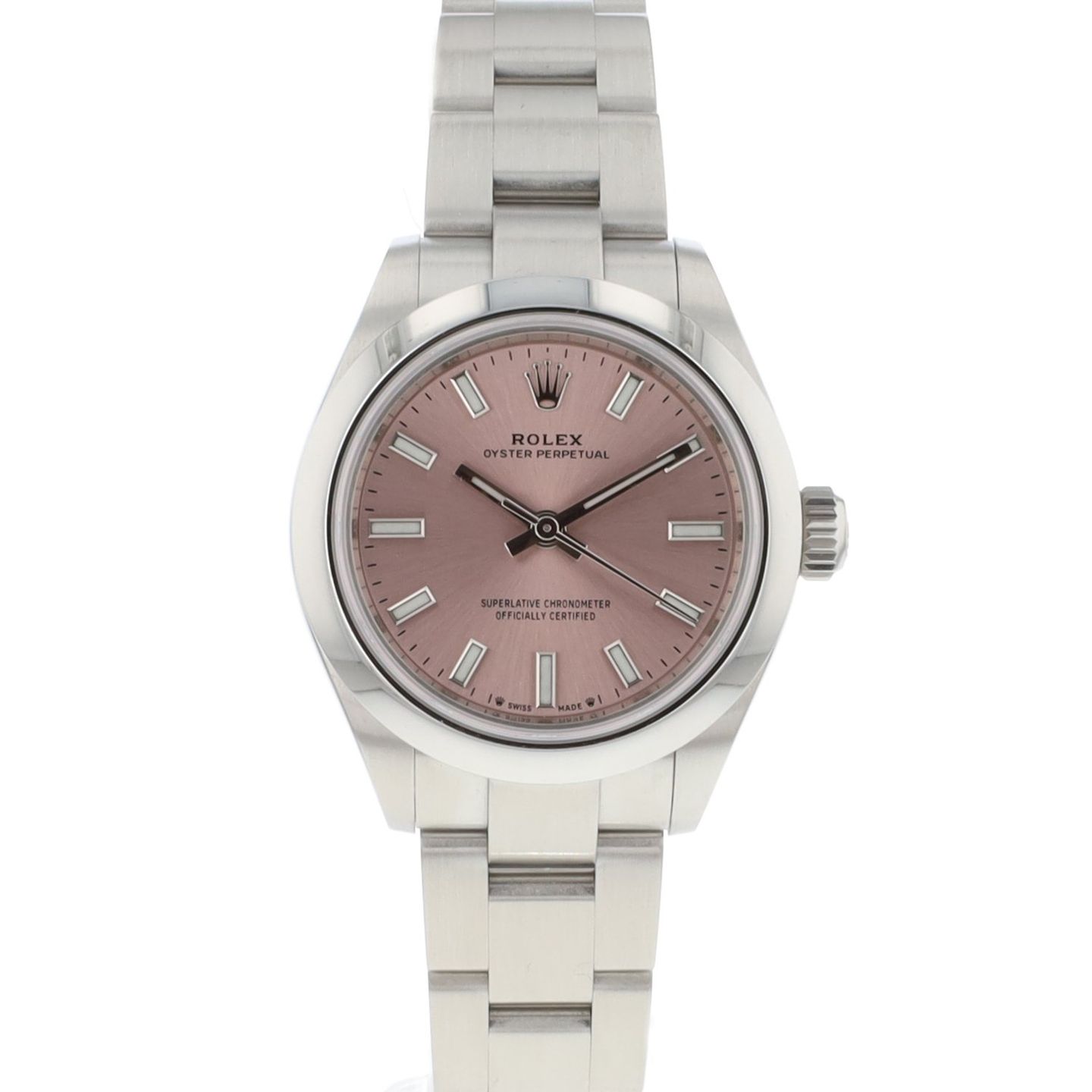 Rolex Oyster Perpetual 28 276200 (2021) - 28mm Staal (1/6)