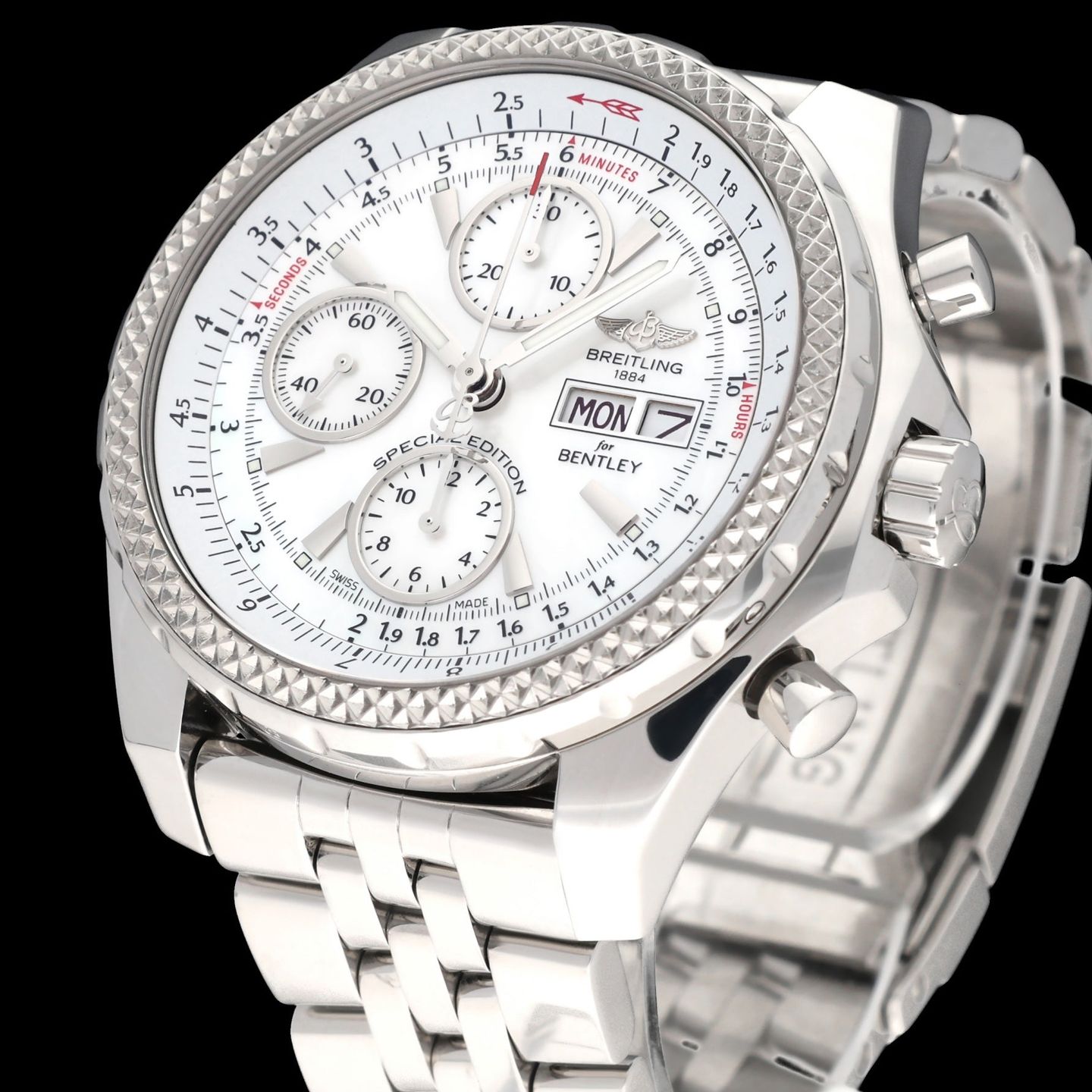 Breitling Bentley GT A13362 (2017) - 45mm Staal (6/8)
