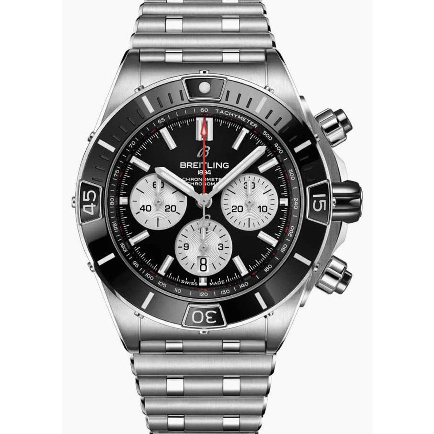 Breitling Chronomat AB0136251B1A1 (2026) - Black dial 44 mm Steel case (1/1)