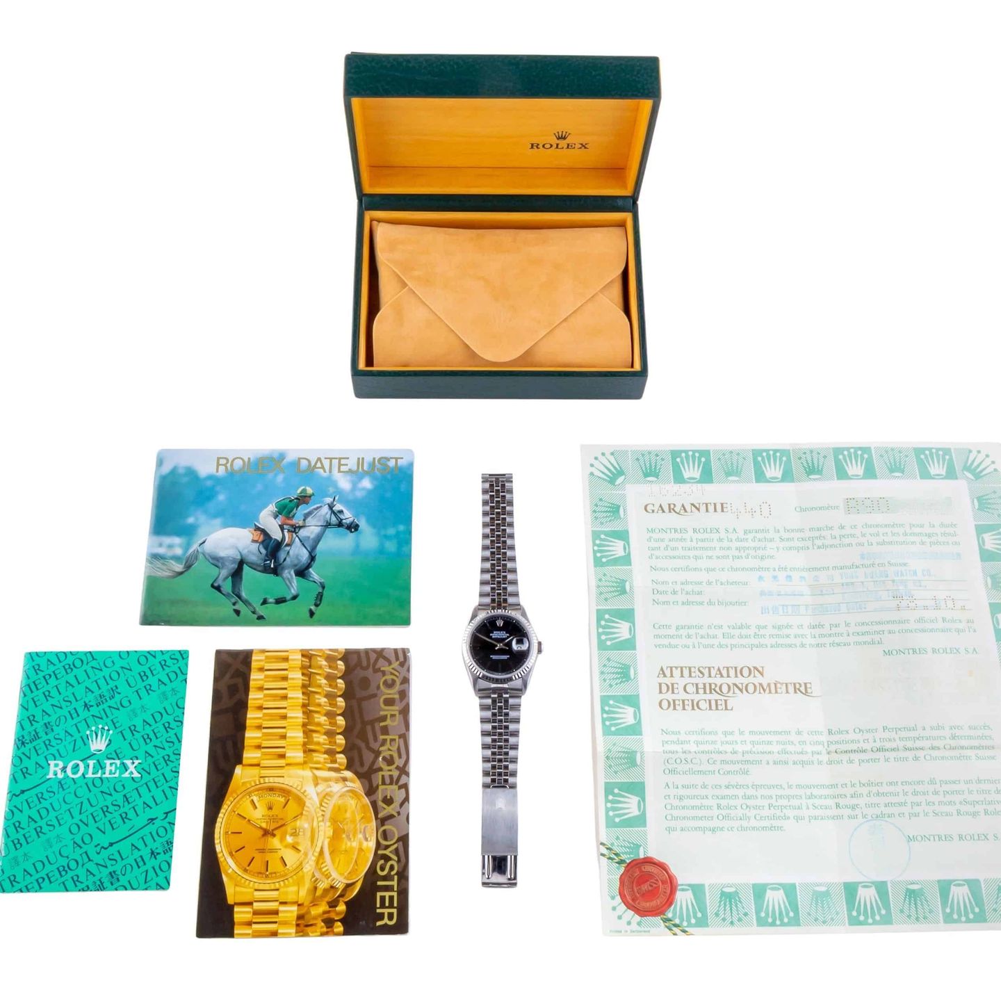 Rolex Datejust 36 16234 (1988) - 36 mm Steel case (8/8)