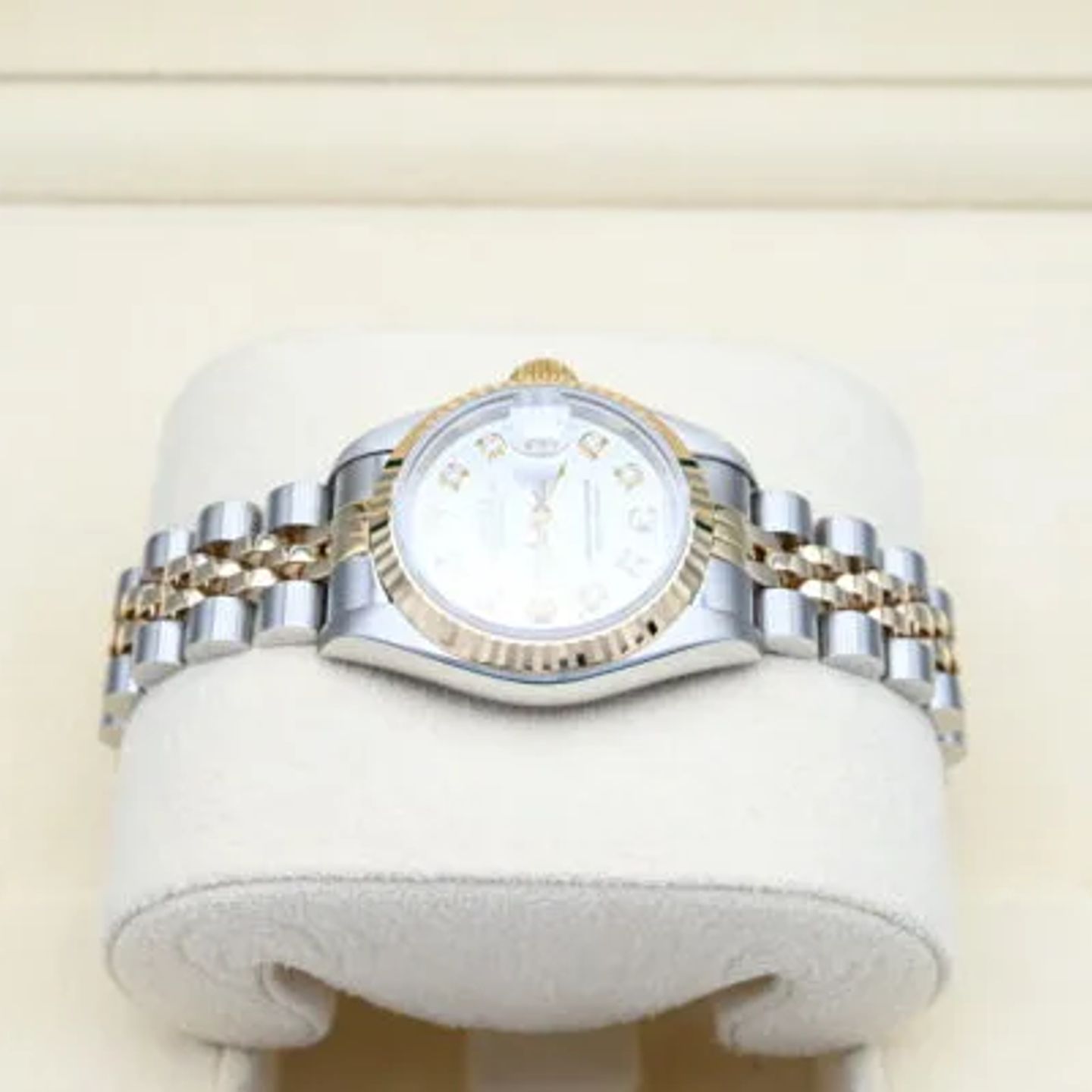 Rolex Lady-Datejust 69173 (1999) - Silver dial 26 mm Gold/Steel case (3/7)