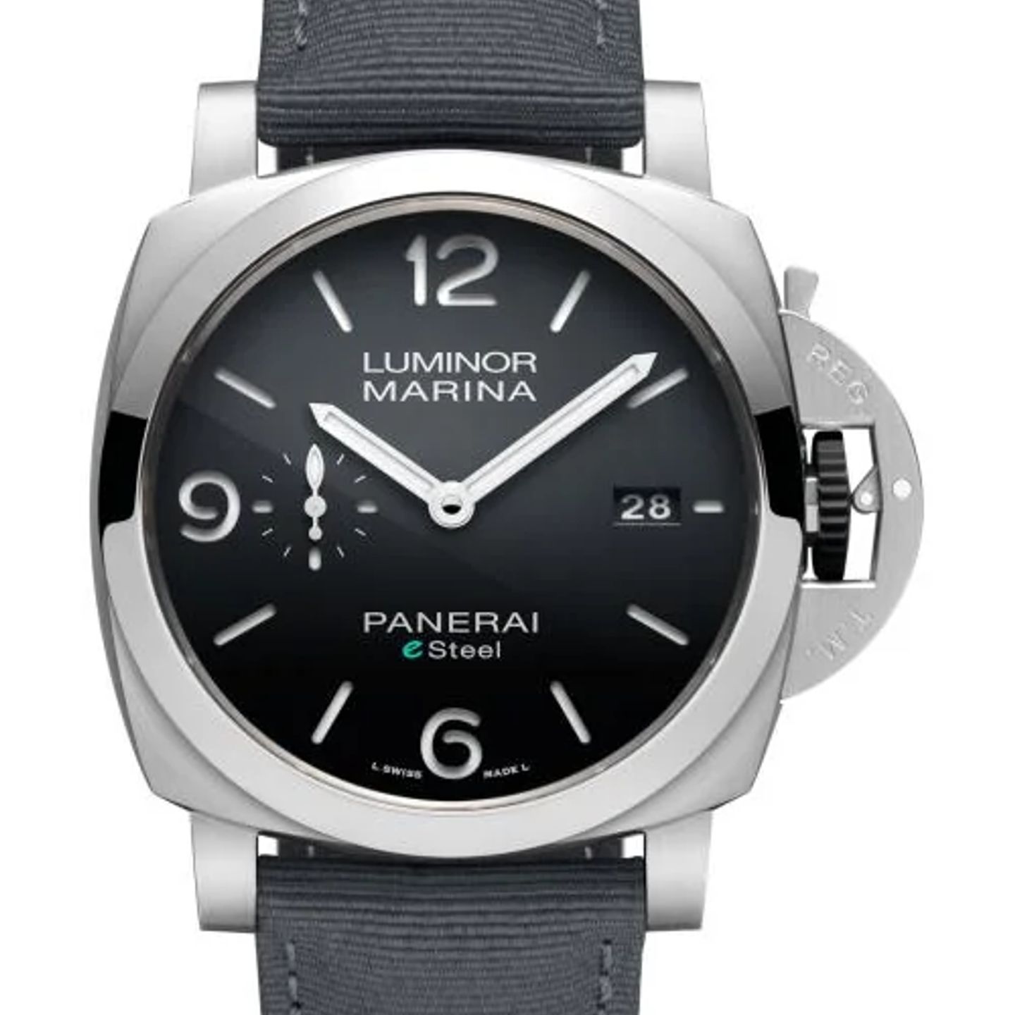 Panerai Luminor Marina PAM01358 (2026) - Grijs wijzerplaat 44mm Staal (1/1)