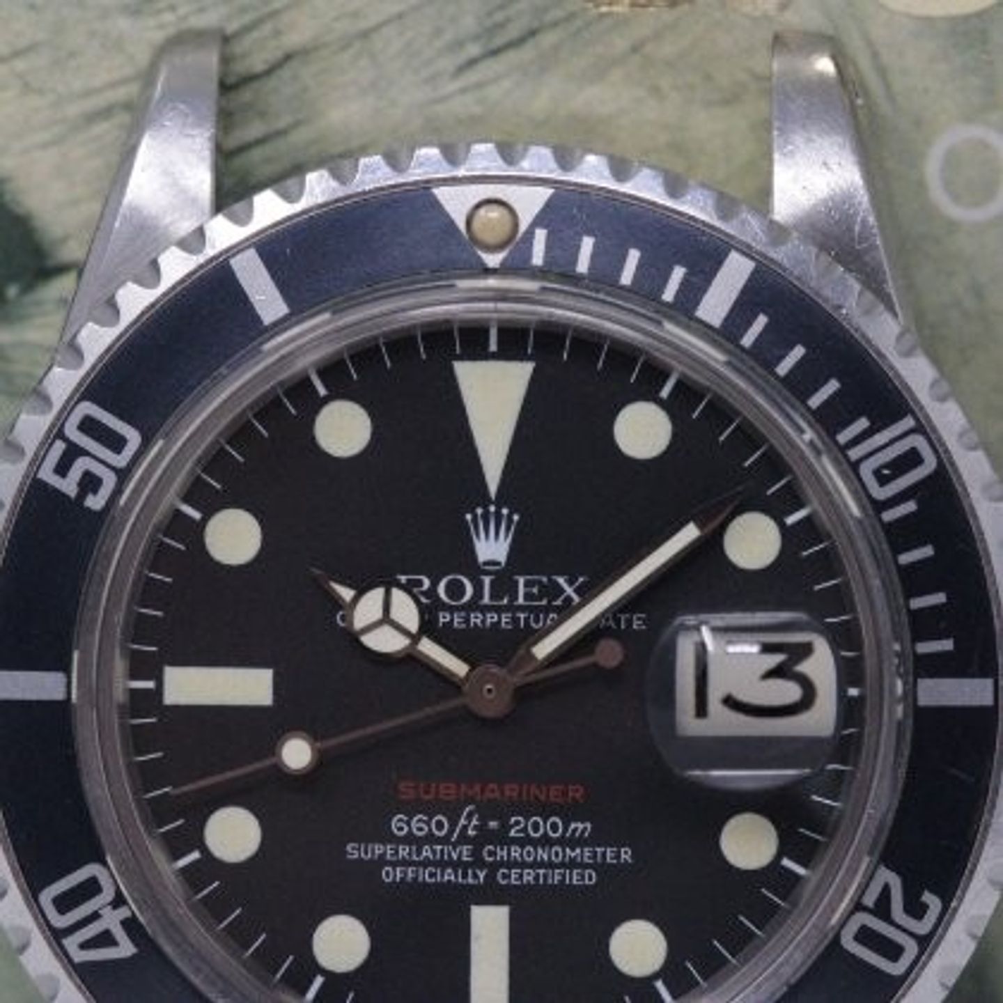 Rolex Submariner Date 1680 (1975) - Black dial 40 mm Steel case (4/8)