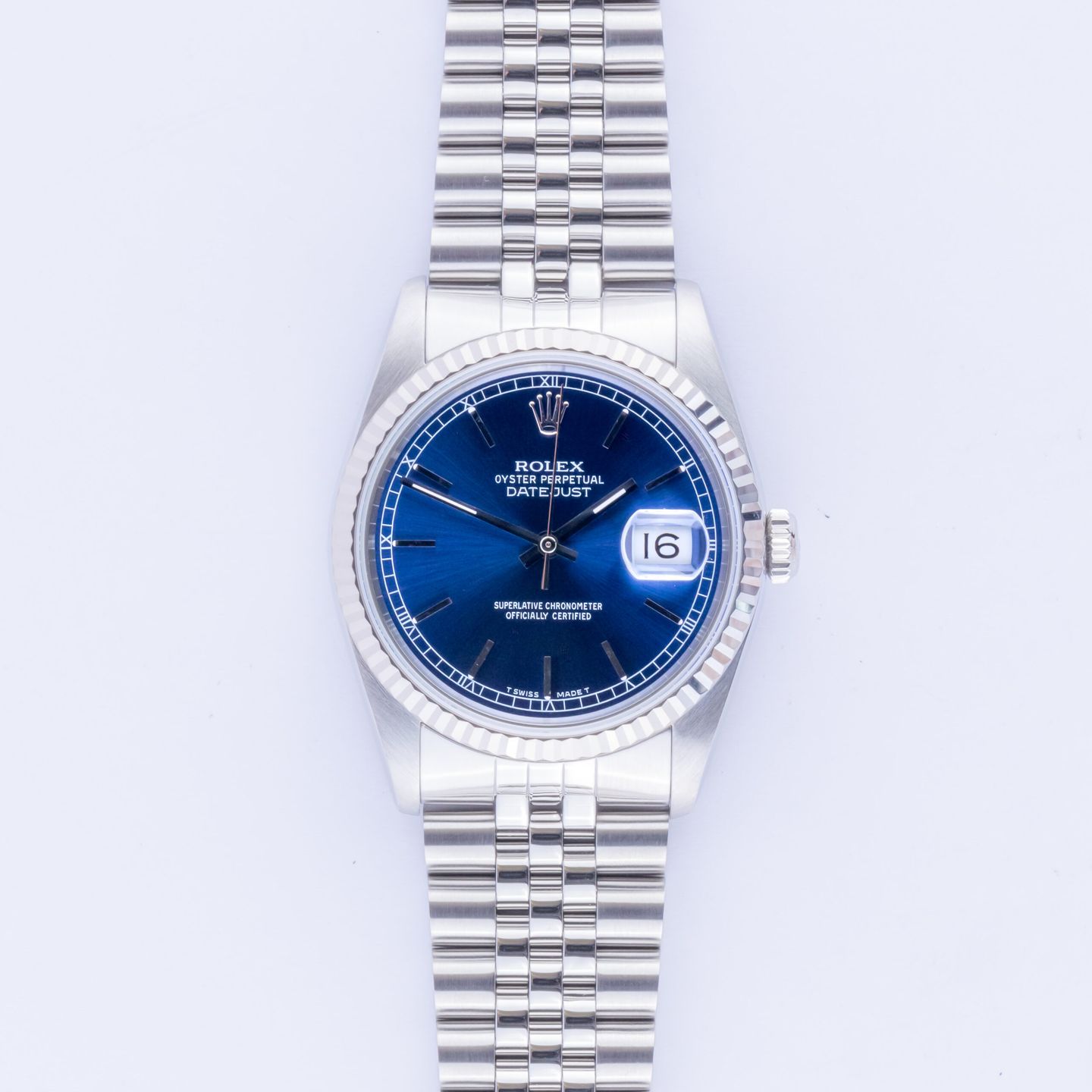Rolex Datejust 36 16234 (1990) - 36mm Staal (3/8)