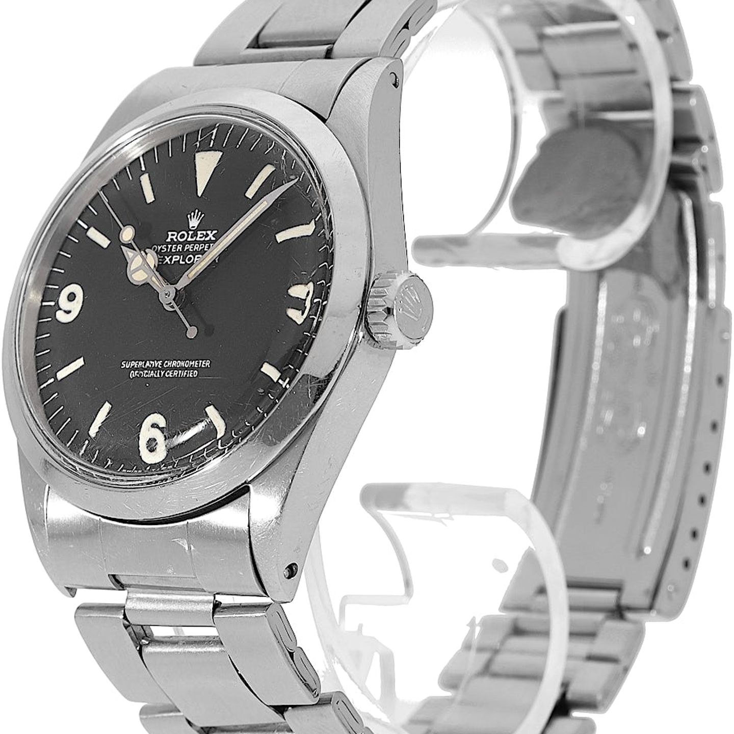 Rolex Explorer 1016 (1975) - Black dial 36 mm Steel case (3/5)