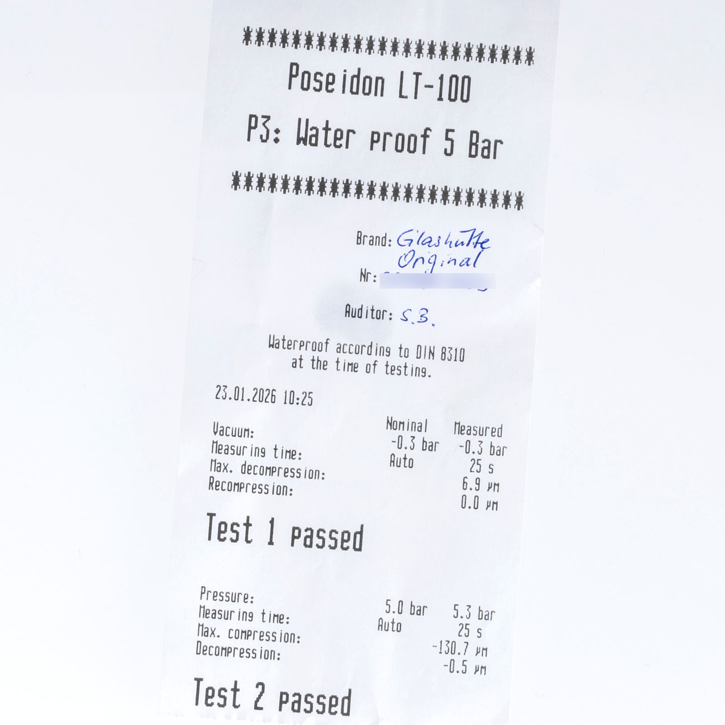 Glashütte Original PanoInverse 1-66-06-04-22-50 (Unknown (random serial)) - Transparent dial 42 mm Steel case (5/8)