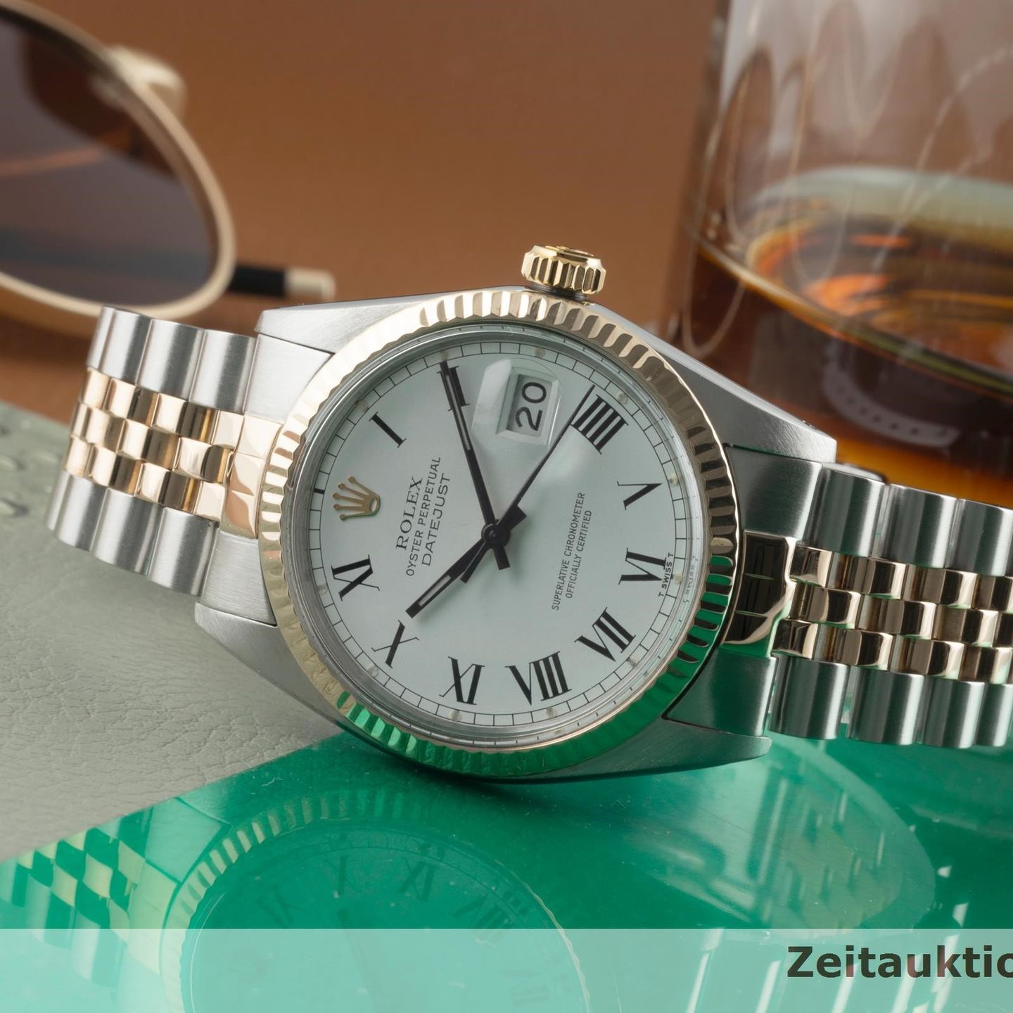 Rolex Datejust 36 16013 (1982) - 36mm Goud/Staal (2/8)