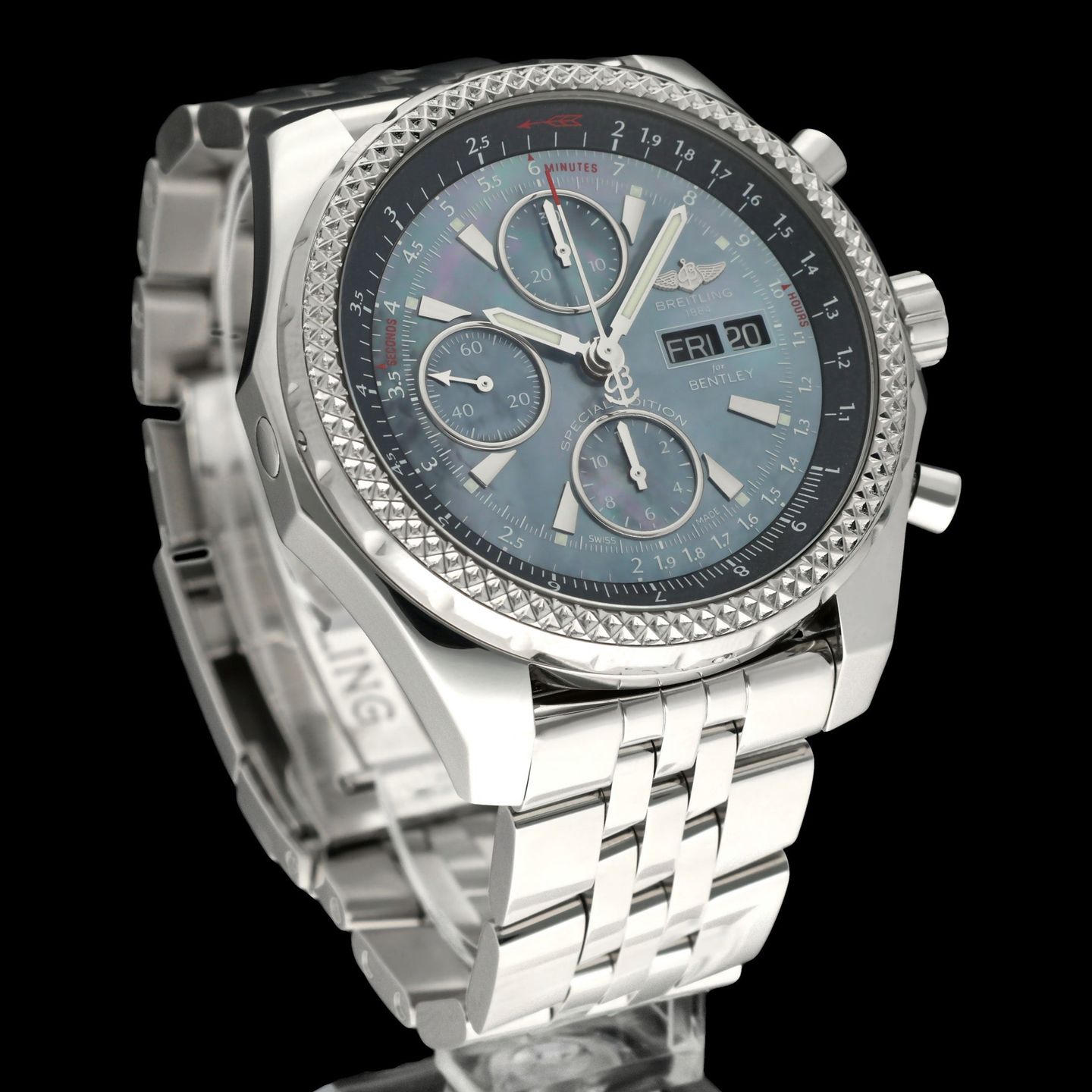 Breitling Bentley GT A13362 (2018) - 45mm Staal (3/8)