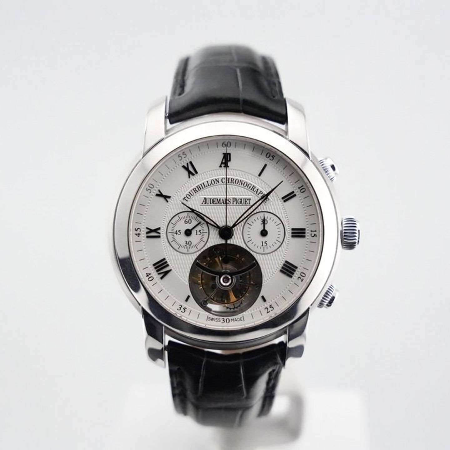 Audemars Piguet Jules Audemars 26010BC (2006) - White dial 43 mm White Gold case (1/8)