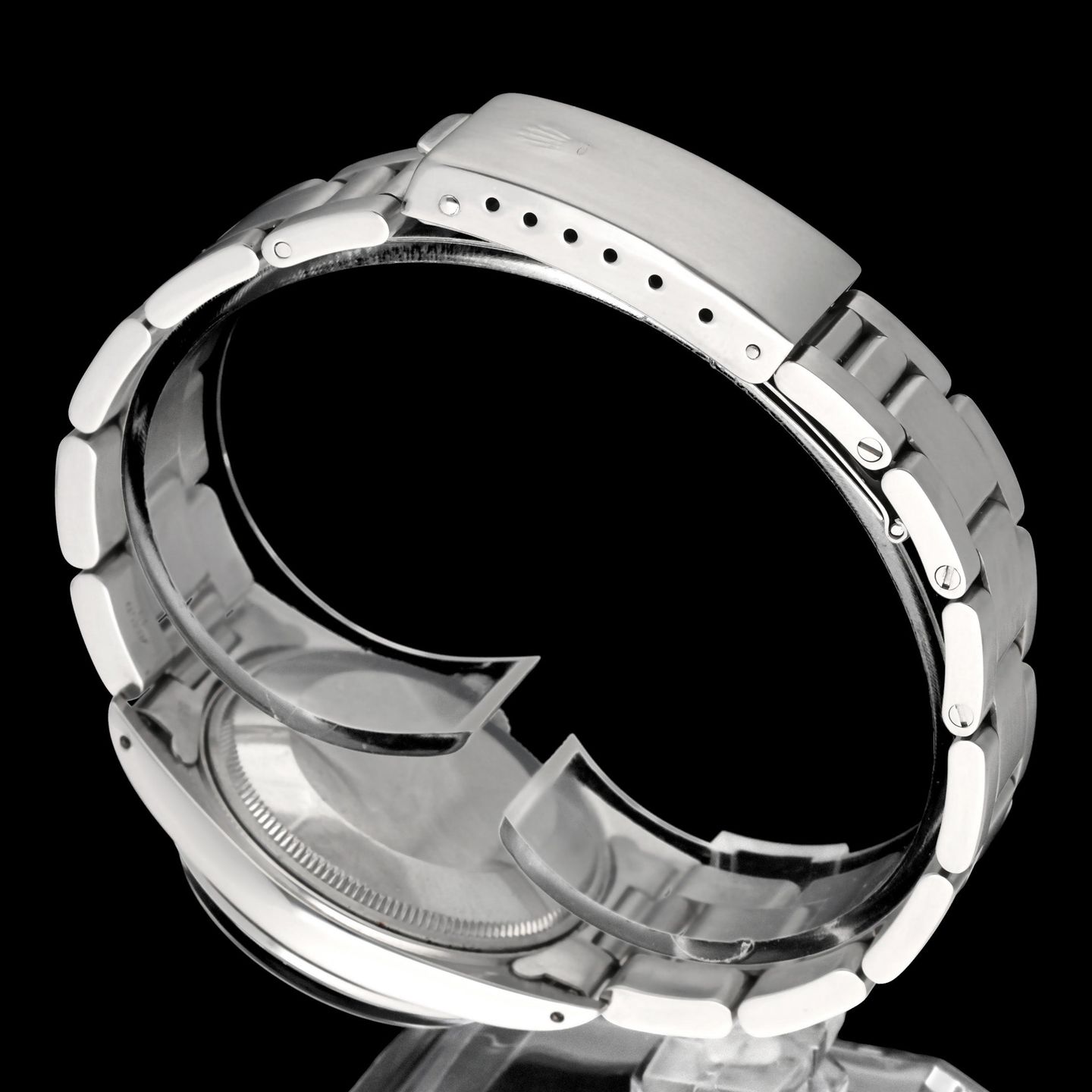 Rolex Oyster Perpetual Date 15000 (1981) - Silver dial 34 mm Steel case (7/7)