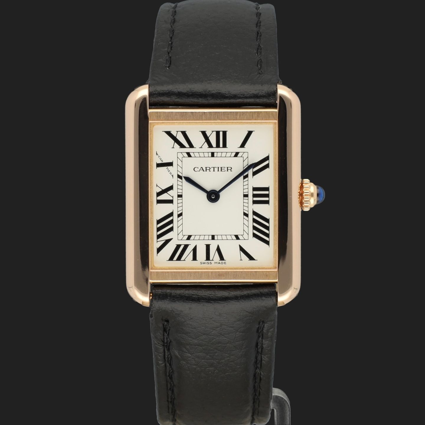 Cartier Tank Solo W5200024 (2020) - Silver dial 31 mm Rose Gold case (2/8)