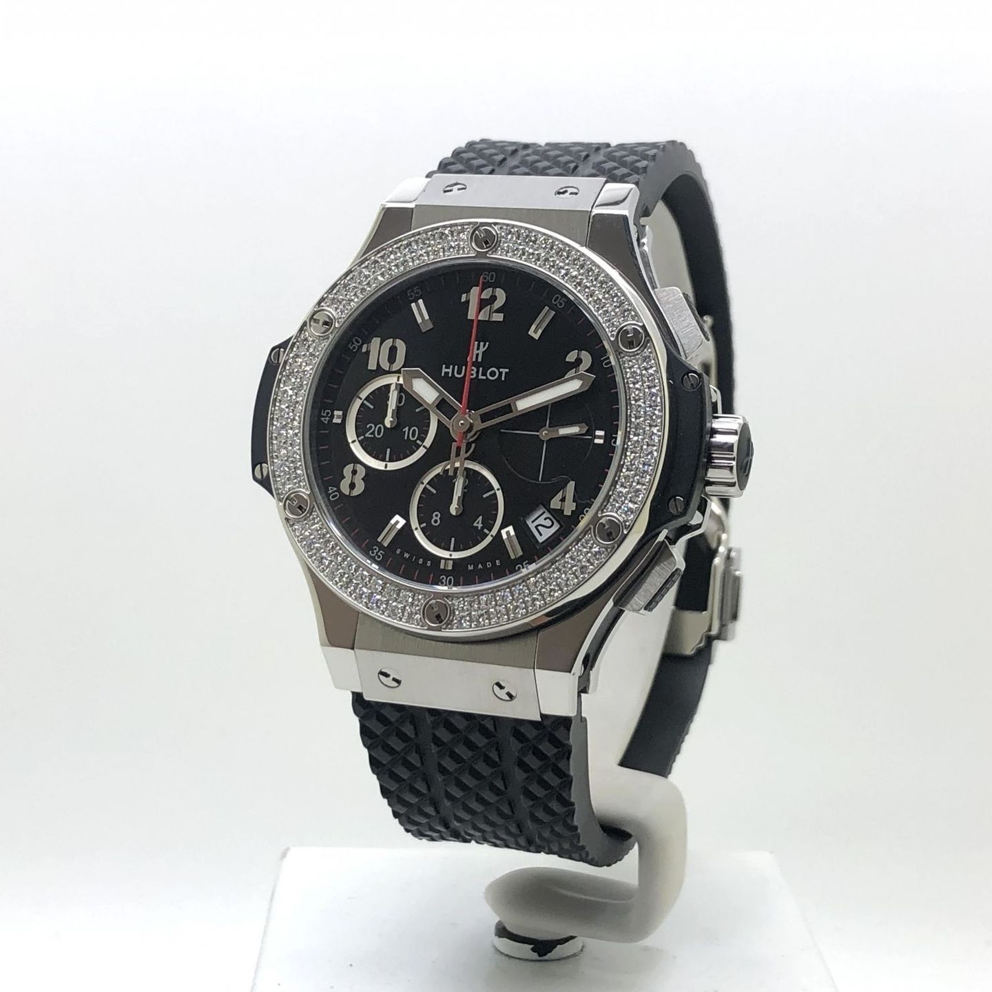 Hublot Big Bang 41 mm 341.SX.130.RX.114 (Unknown (random serial)) - Black dial 41 mm Steel case (5/8)