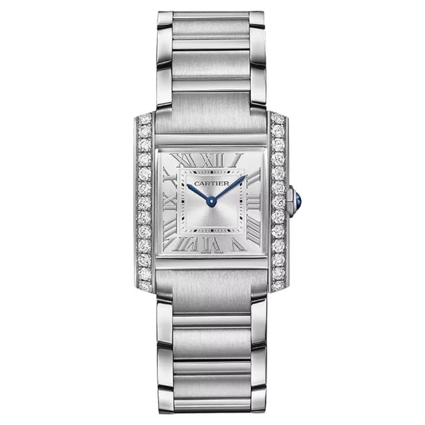 Cartier Tank Française W4TA0020 (2024) - Silver dial 26 mm Steel case (1/1)