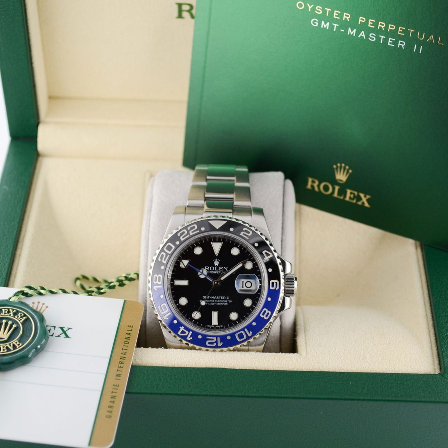 Rolex GMT-Master II 116710BLNR (2016) - Black dial 40 mm Steel case (7/7)