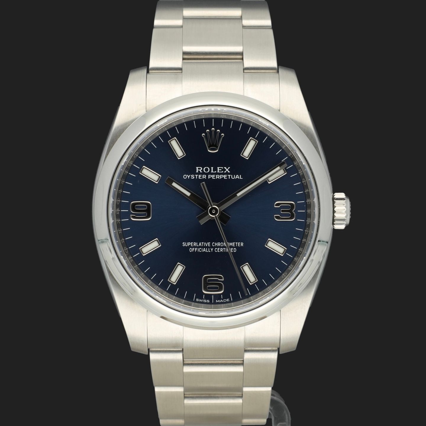 Rolex Oyster Perpetual 34 114200 (2020) - 34mm Staal (3/8)